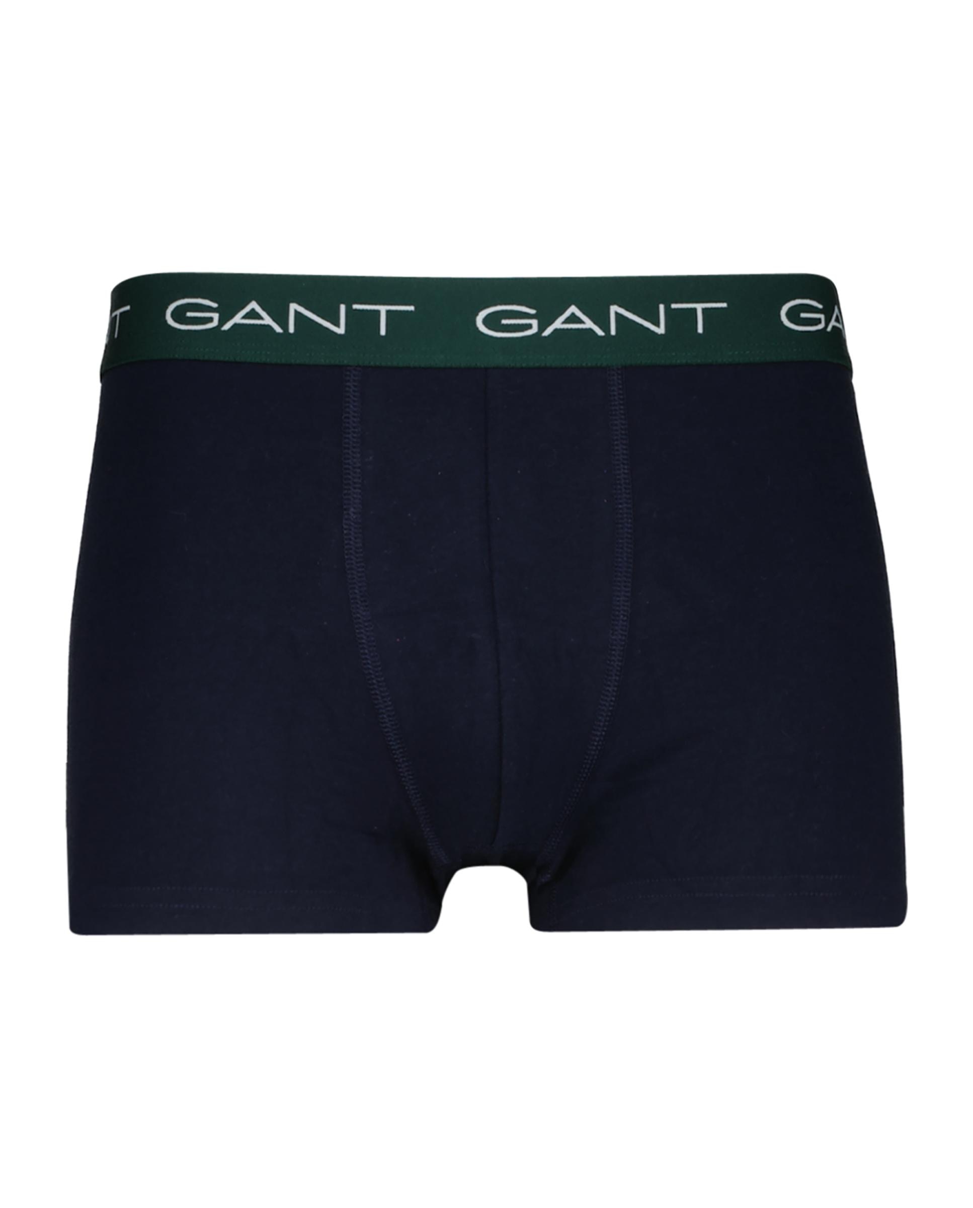Pack de tres boxer de punto de hombre de algodón elásticos - Gant - Blanco Blanco-2