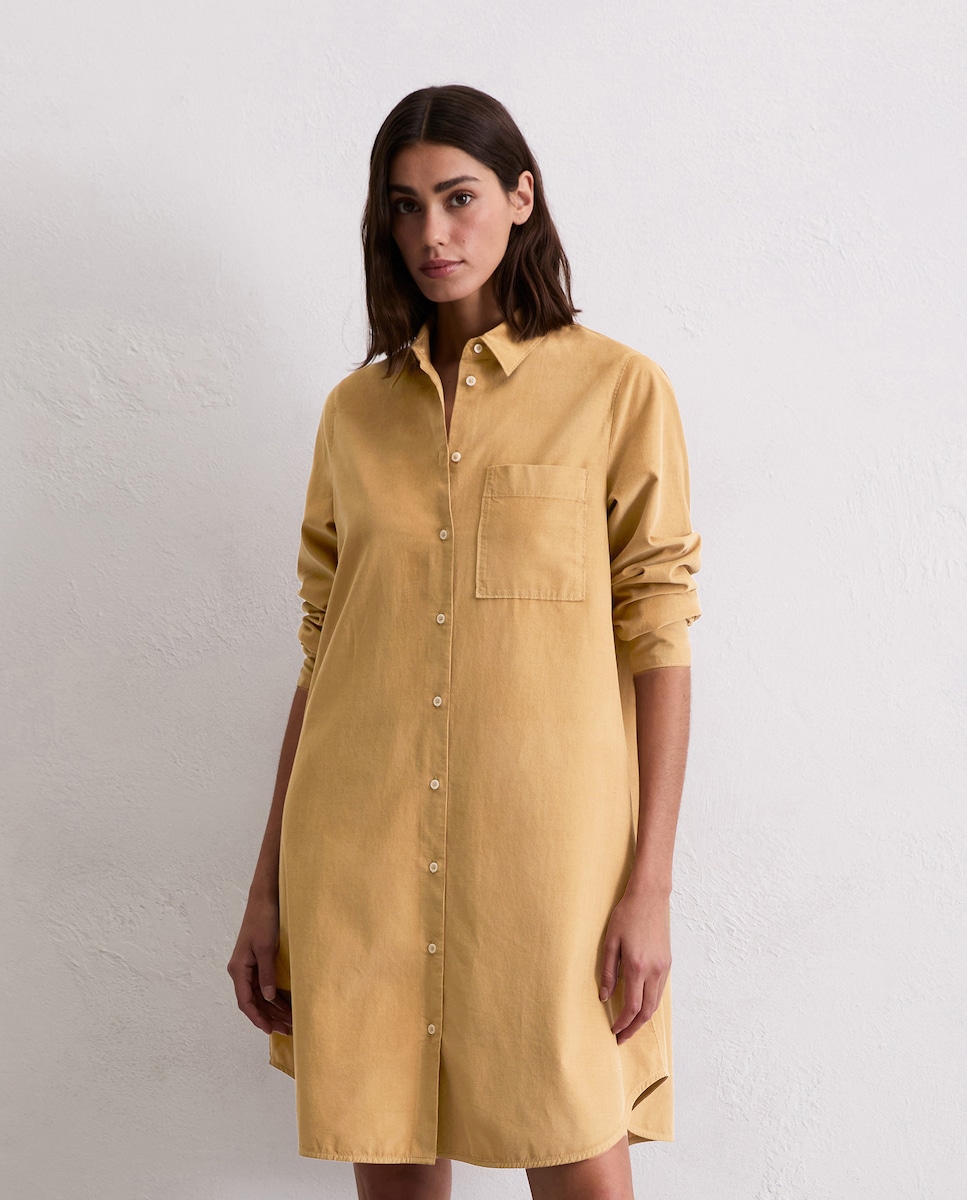 Camisero Midi Vestido Tipo Polo Mujer El Corte InglÃ©s Vestido