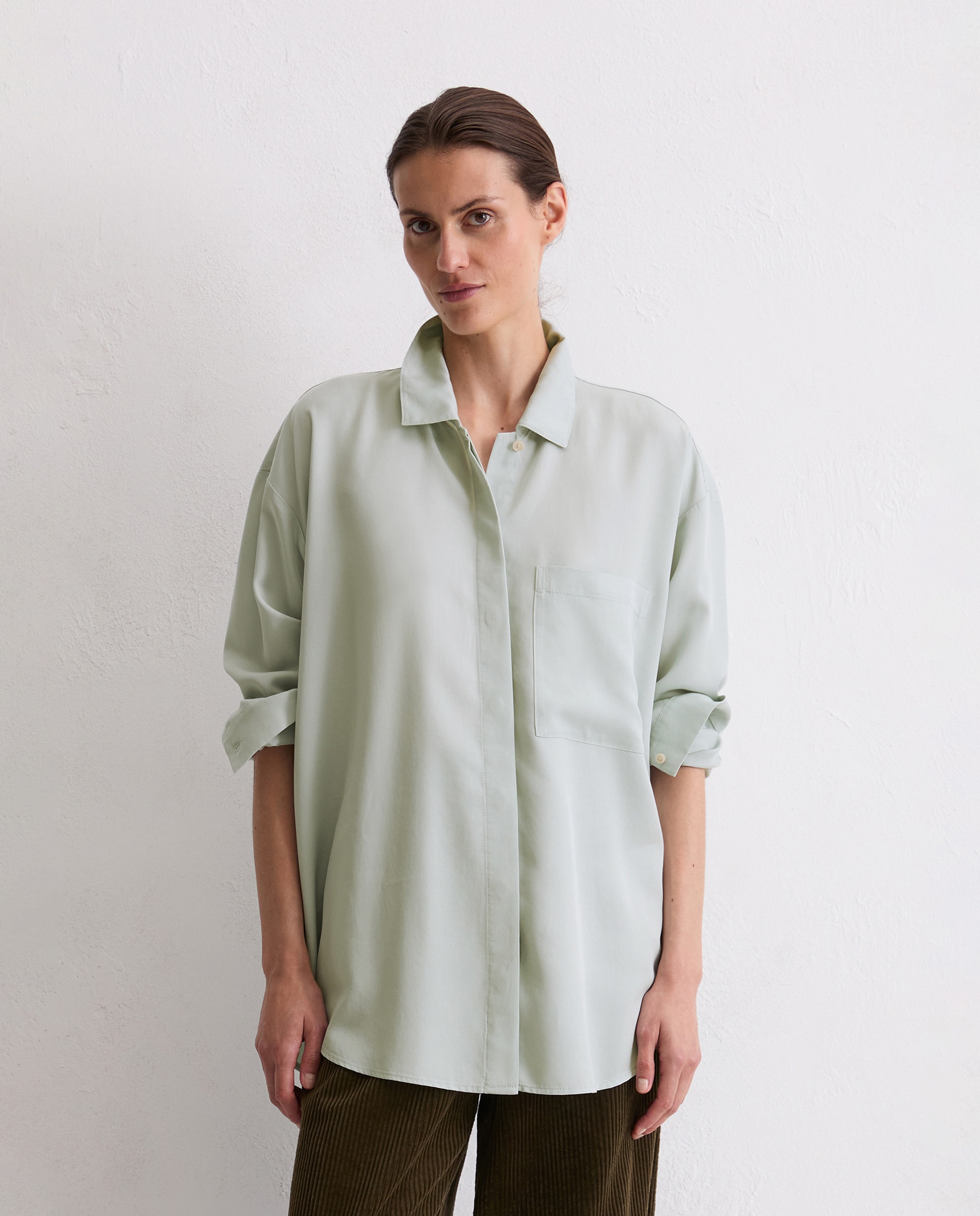 Imagen 0 de Blusa de mujer regular fabricado con TENCEL Lyocell