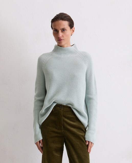 Imagen 0 de Jersey de punto de mujer DfC regular de algodón ecológico