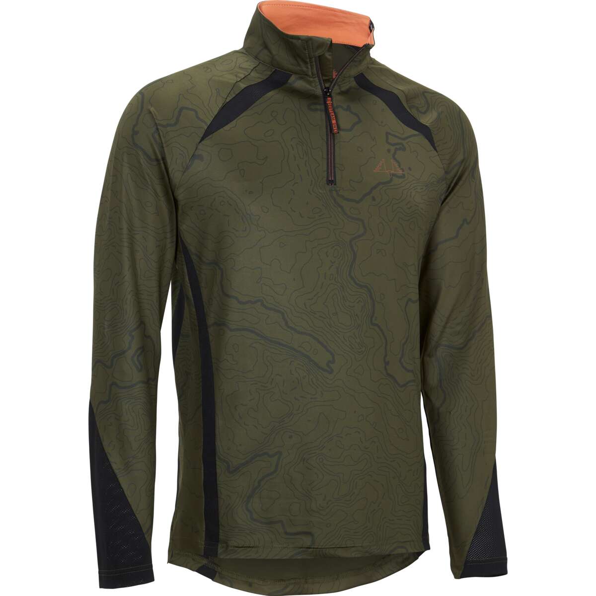 Imagen 0 de Jersey de caza de hombre Half-Zip Alpha Antibite Swedteam Estampado