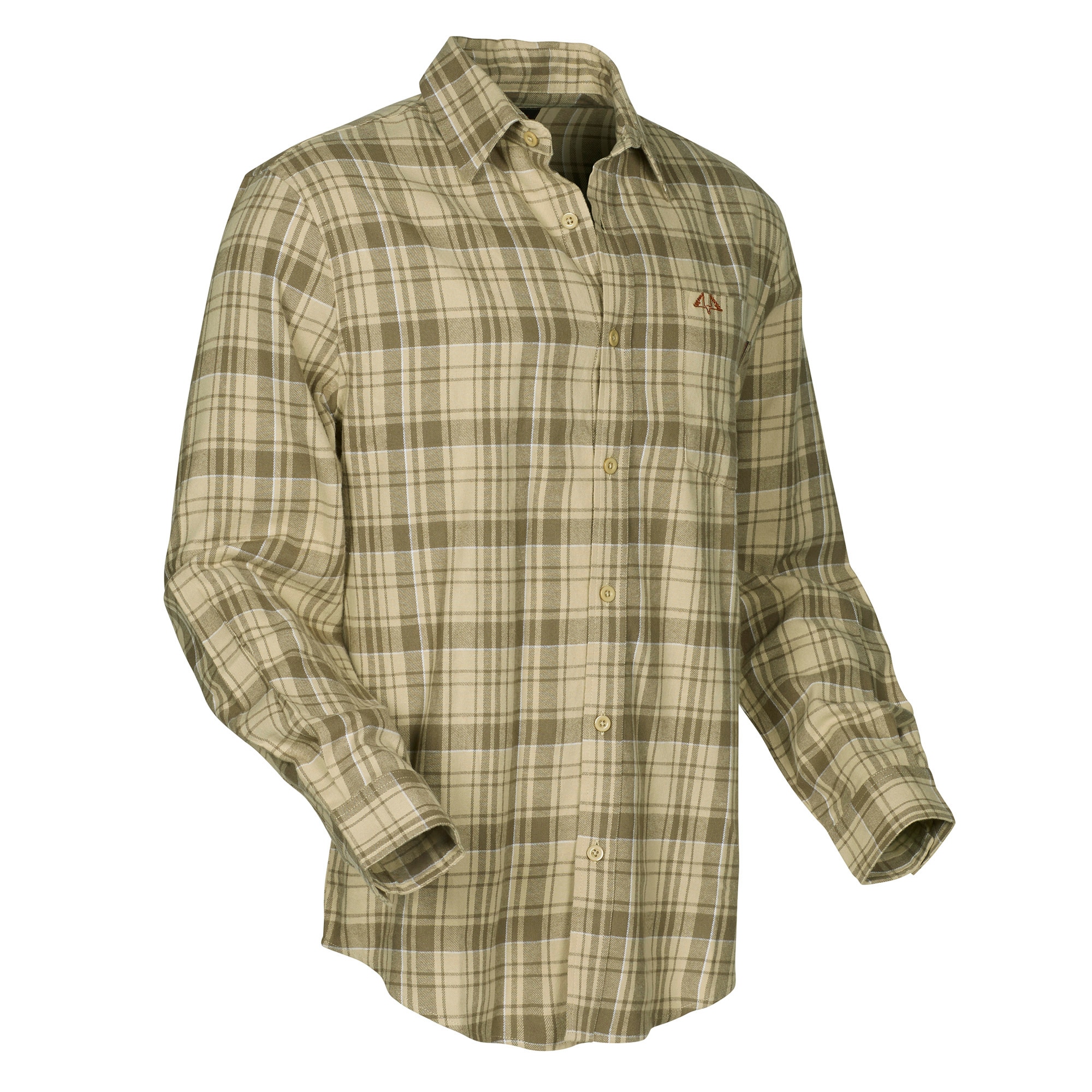Imagen 0 de Camisa de caza de hombre de franela Ultra Swedteam Beige