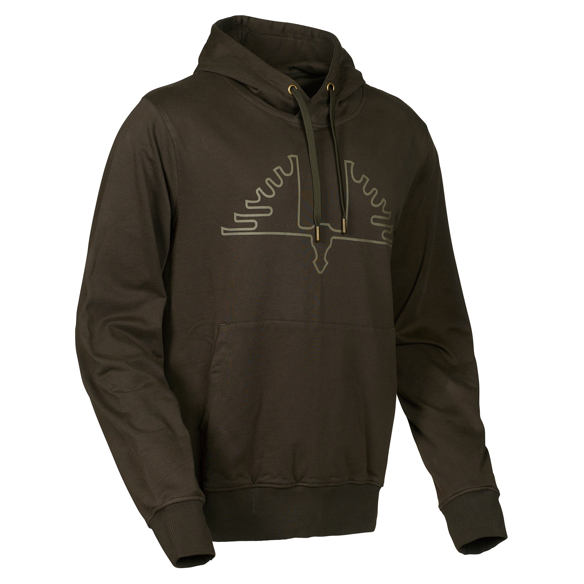 Imagen 3 de Sudadera con capucha de hombre Ultra Swedteam - Verde militar Verde militar
