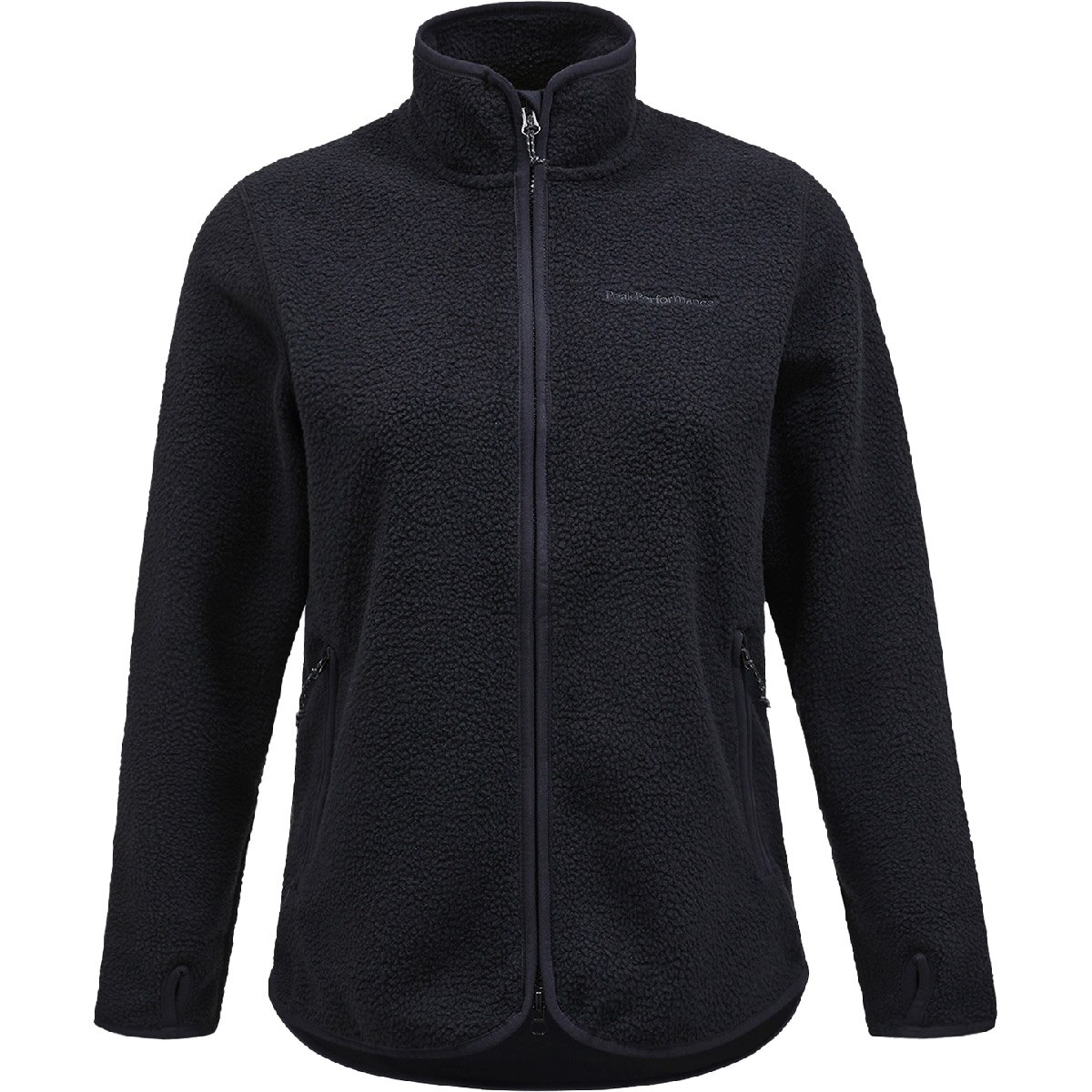 Imagen 0 de Forro polar de mujer Pile Zip Peak Performance Negro