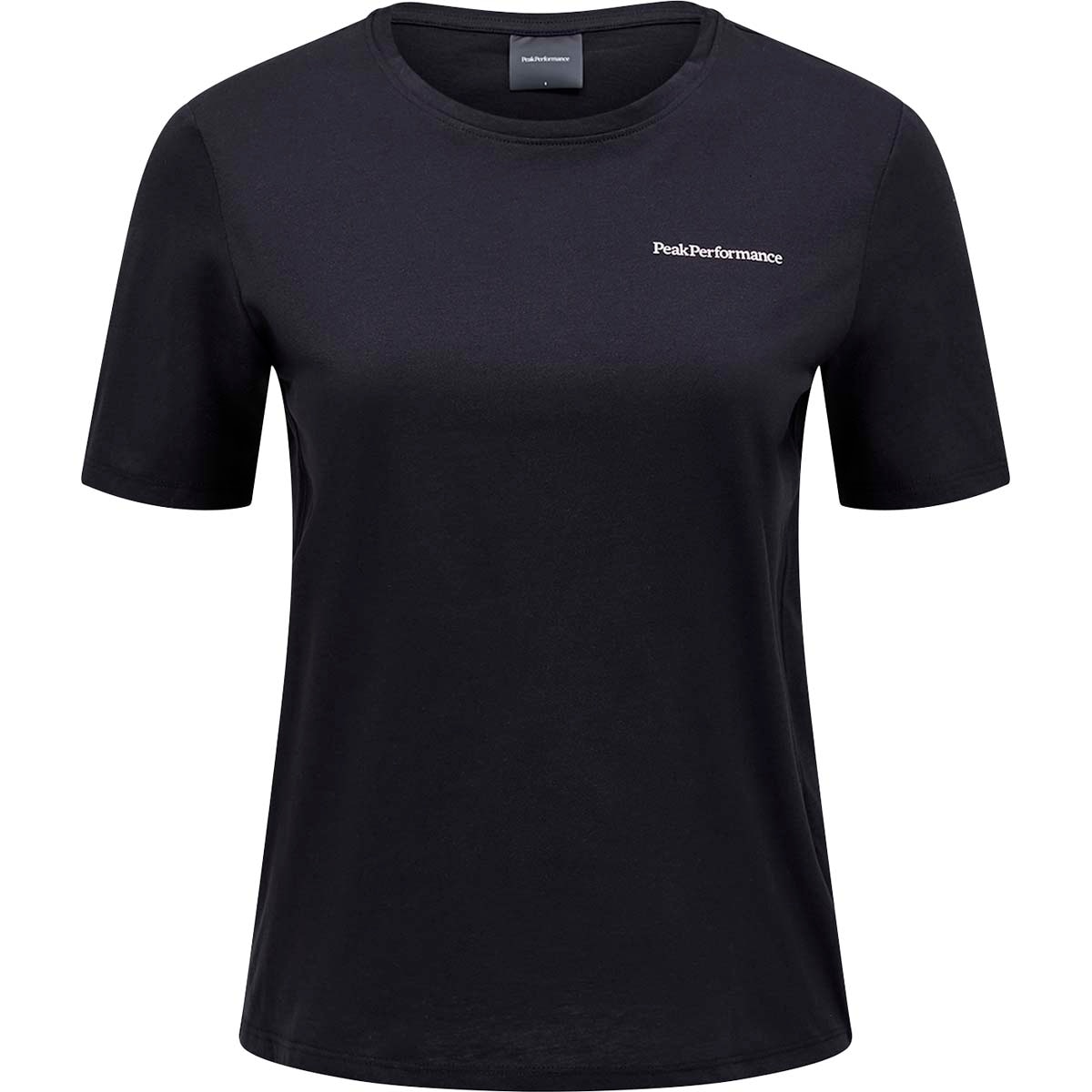 Peak Performance Camiseta de mujer W Explore Logo Tee Amarillo