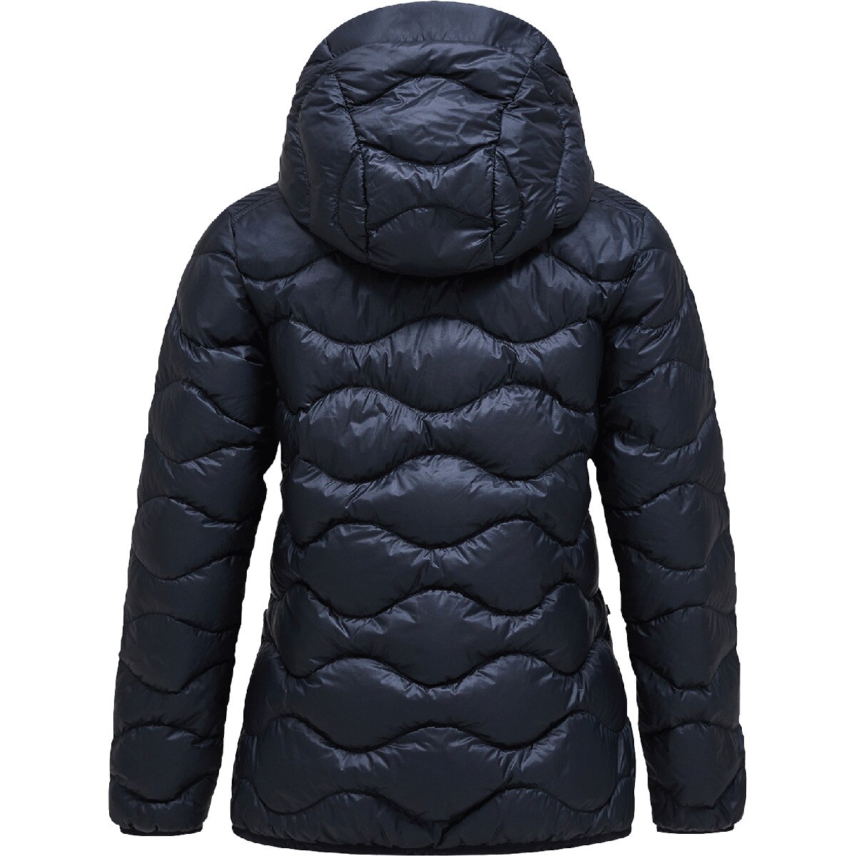 Chaqueta de esquí de mujer Helium Down Hood Peak Performanc - Negro Negro-2