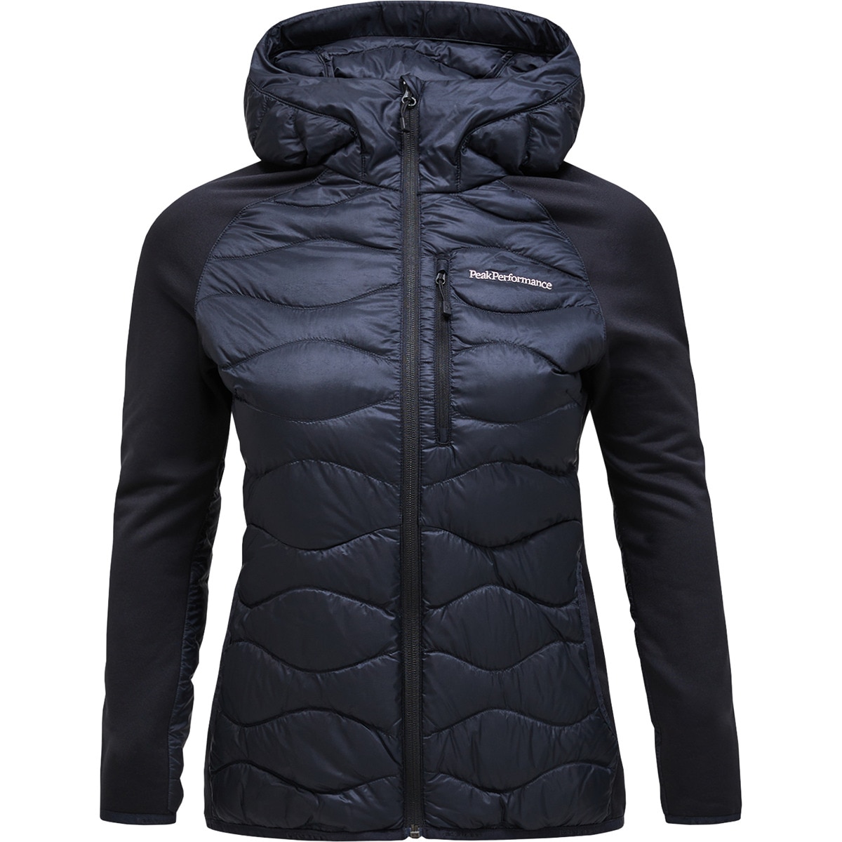 Peak Performance Chaqueta de esquí de mujer Helium Hybrid Down Hood Peak Performanc Negro