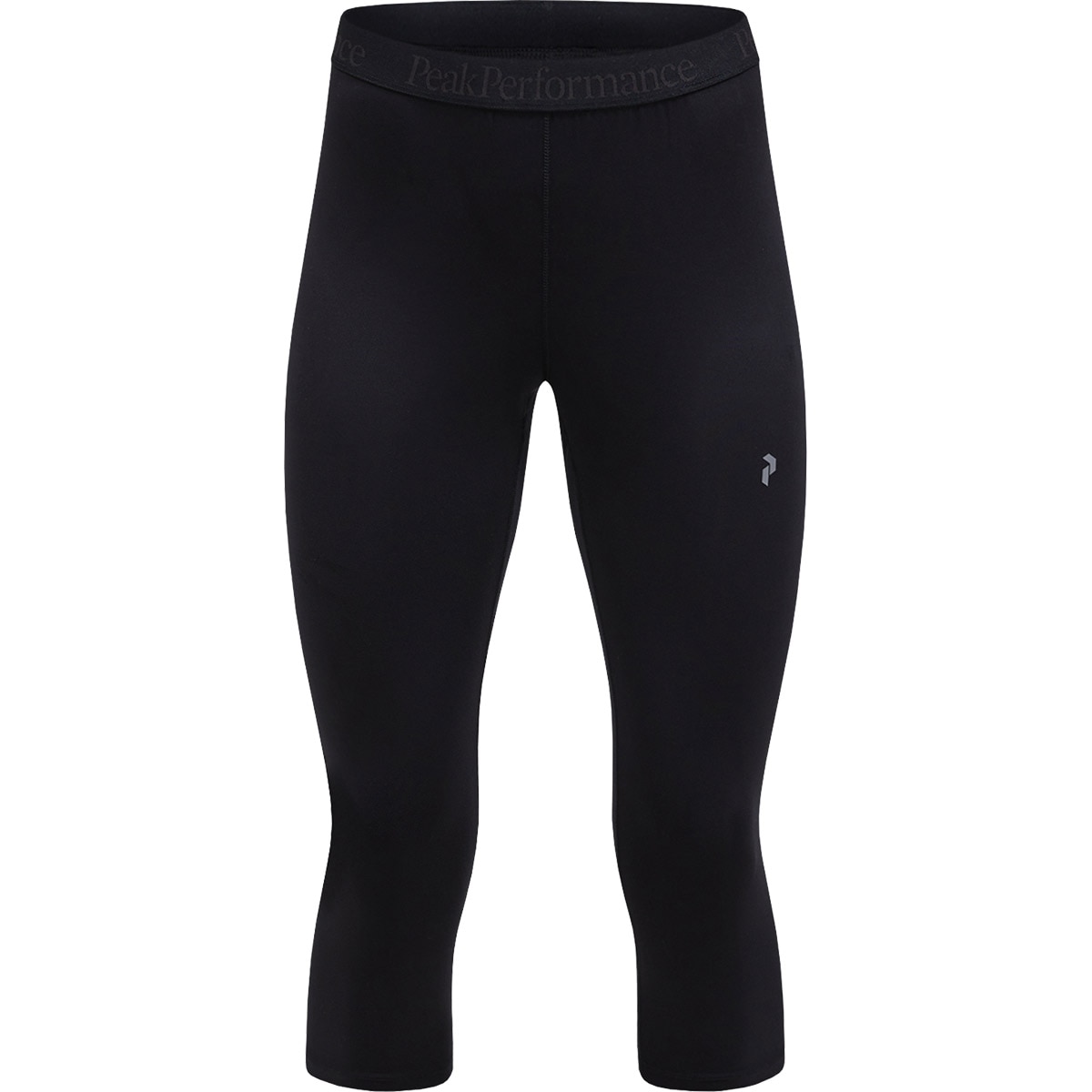 Peak Performance Camiseta térmica de mujer Spirit 3/4 Short Syn B.layer Negro