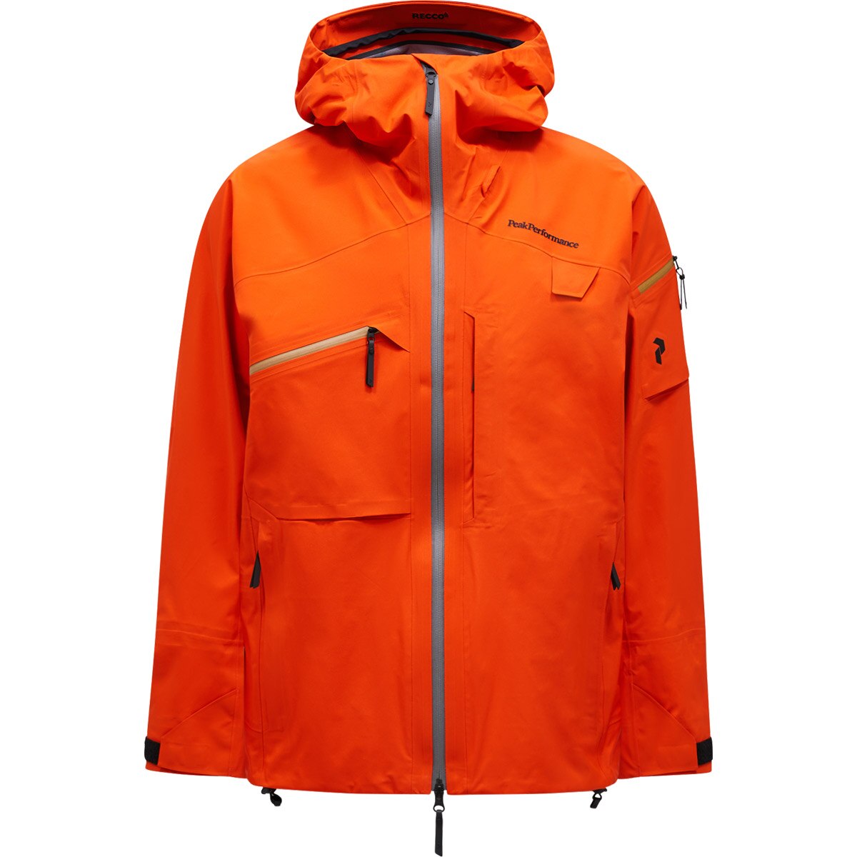 Chaqueta de hombre Alpine Gore-Tex 3L Peak Perfomance - Naranja Naranja-1
