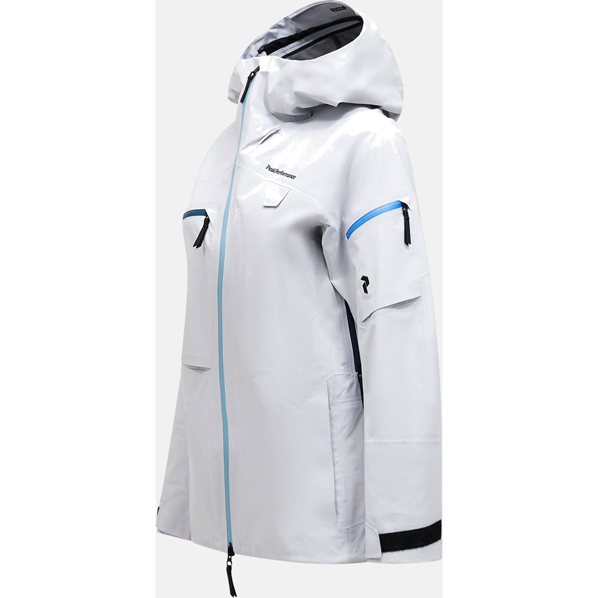 Chaqueta de esquí de mujer Alpine GT 3L Shell Peak Performanc - Gris claro Gris claro-3