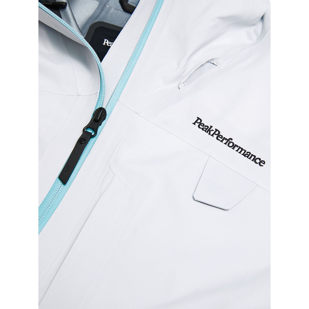 Chaqueta de esquí de mujer Alpine GT 3L Shell Peak Performanc - Gris claro Gris claro-4