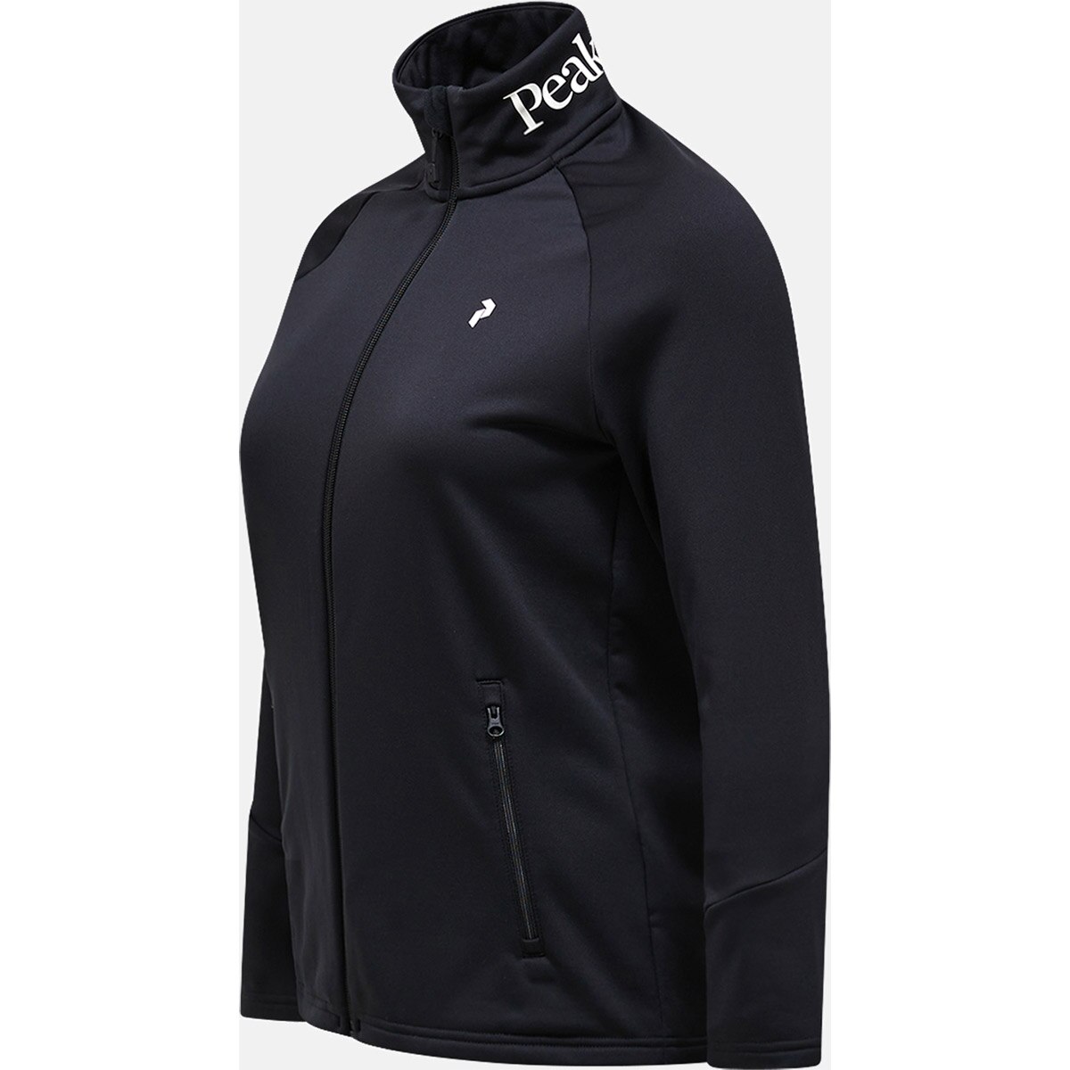 Forro polar de esquí de mujer Rider Essenti Midlyr Zip Peak Performance - Negro Negro-3