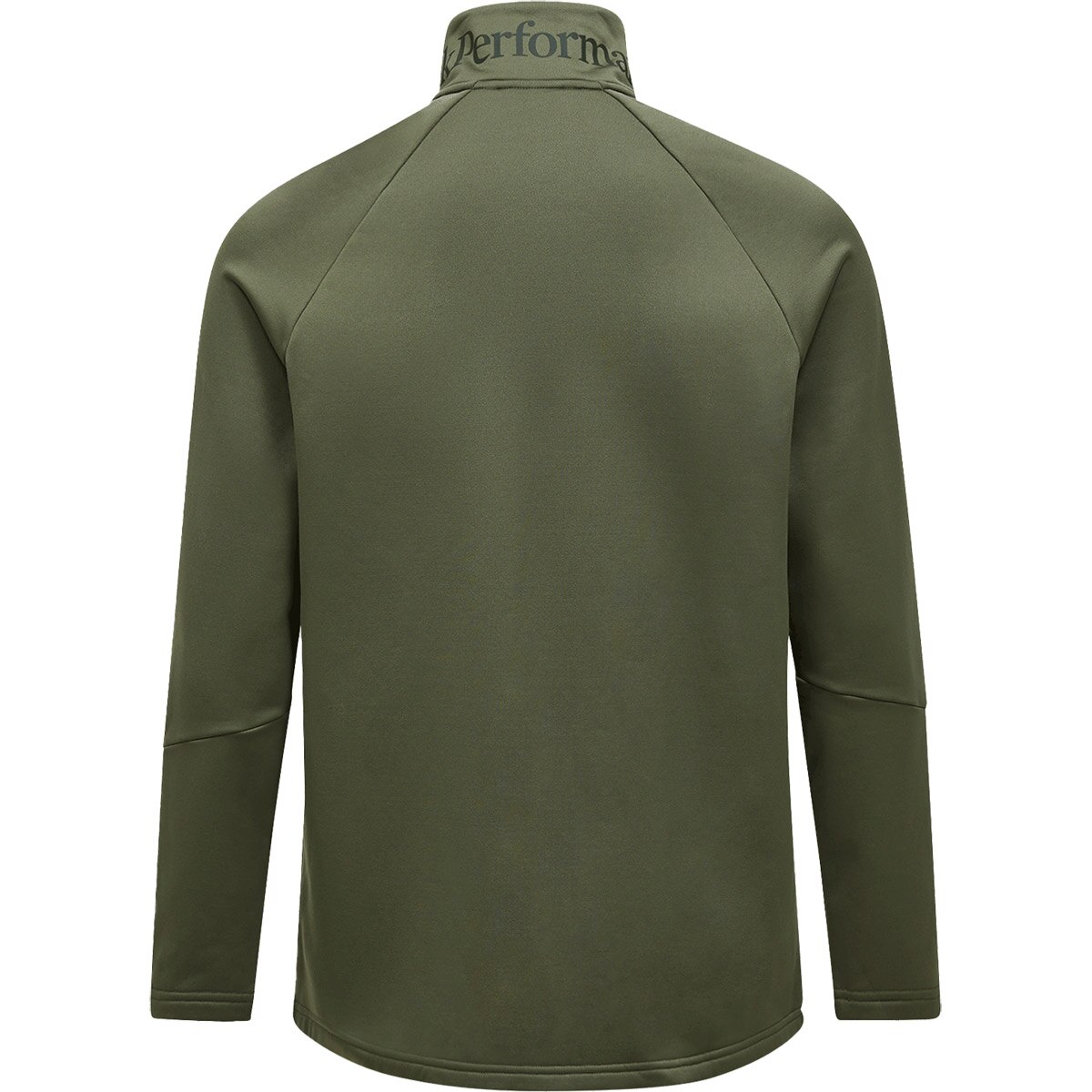Capa intermedia de hombre Rider Essentials Zip Peak Performance - Verde Verde-2