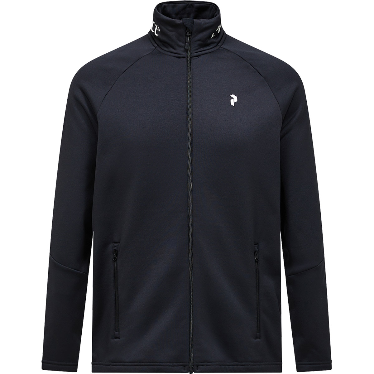 Capa intermedia de hombre Rider Essentials Zip Peak Performance - Negro Negro-1