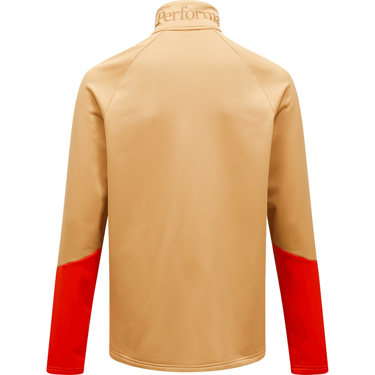 Capa intermedia de hombre Rider Essentials Zip Peak Performance - Naranja Naranja-2