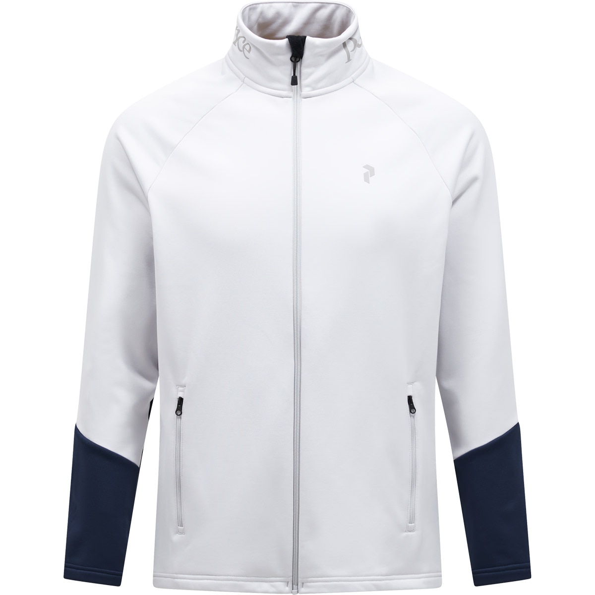 Capa intermedia de hombre Rider Essentials Zip Peak Perfomance - Blanco Blanco-1