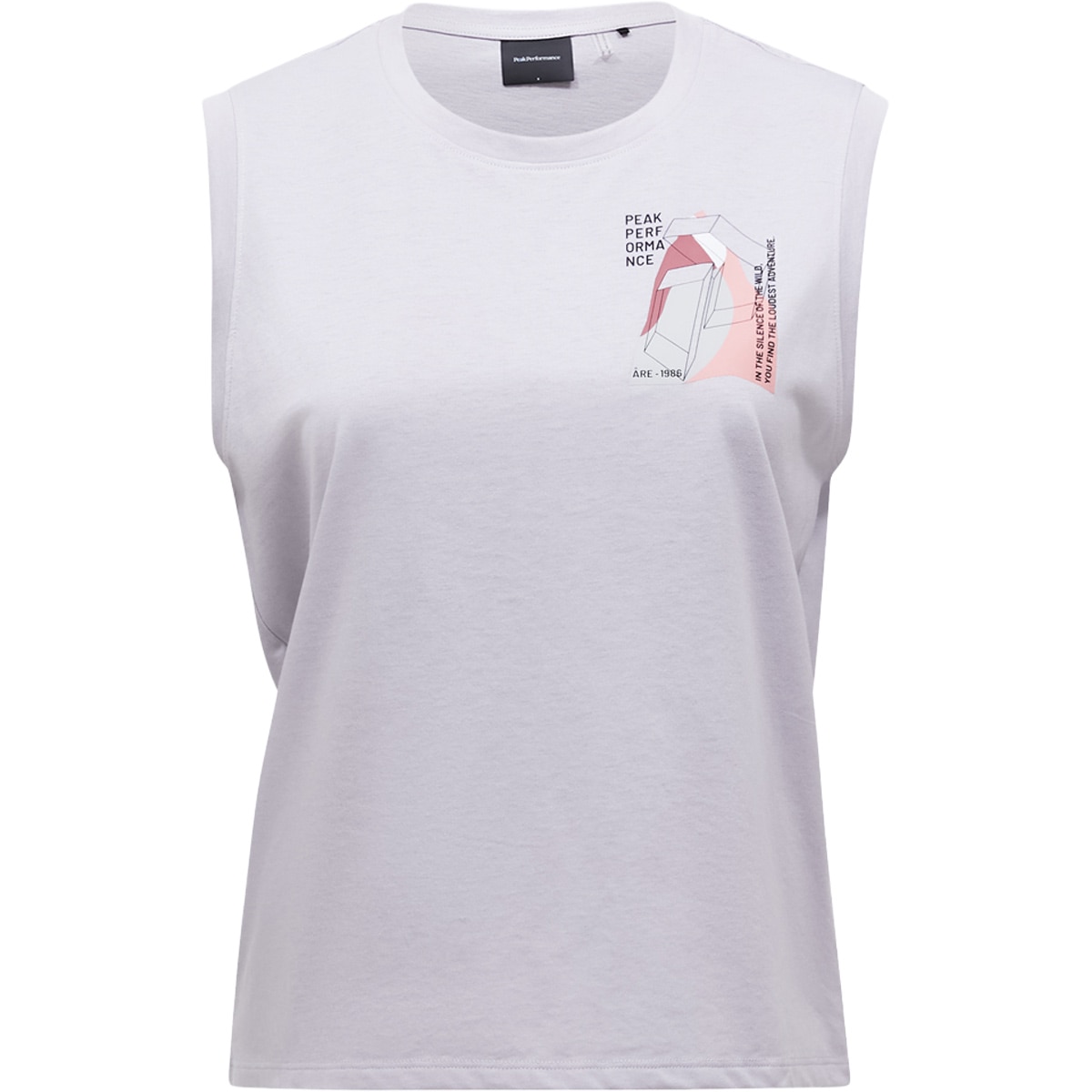 Peak Performance Camiseta de mujer Explore Graphic Verde Agua