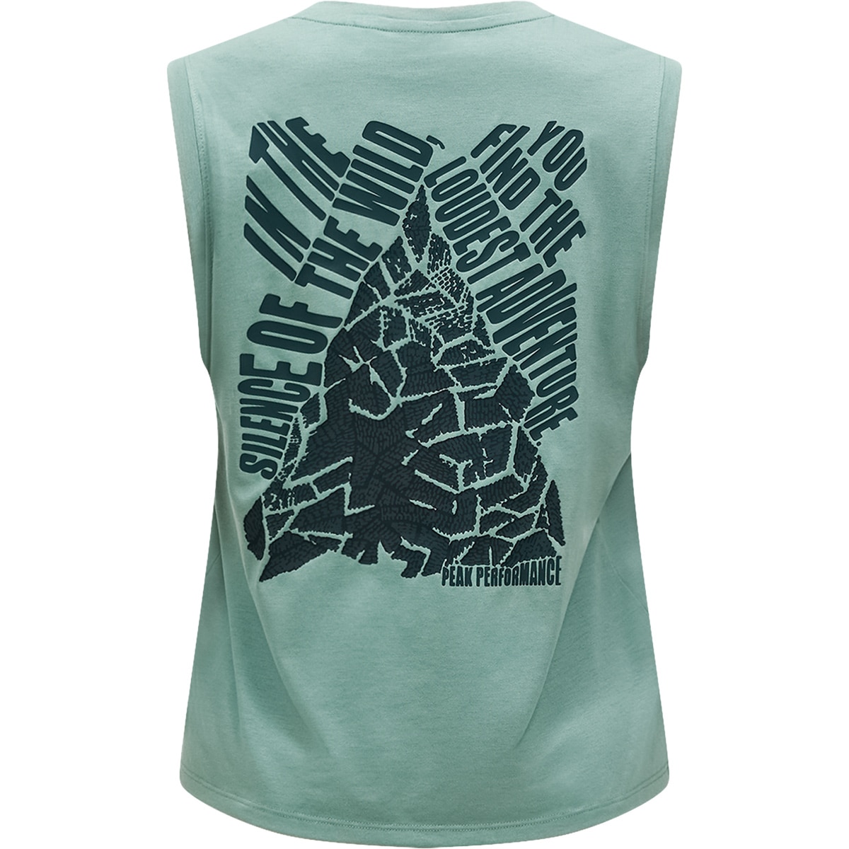 Imagen 2 de Camiseta de mujer Explore Graphic Peak Performance - Verde Agua Verde Agua