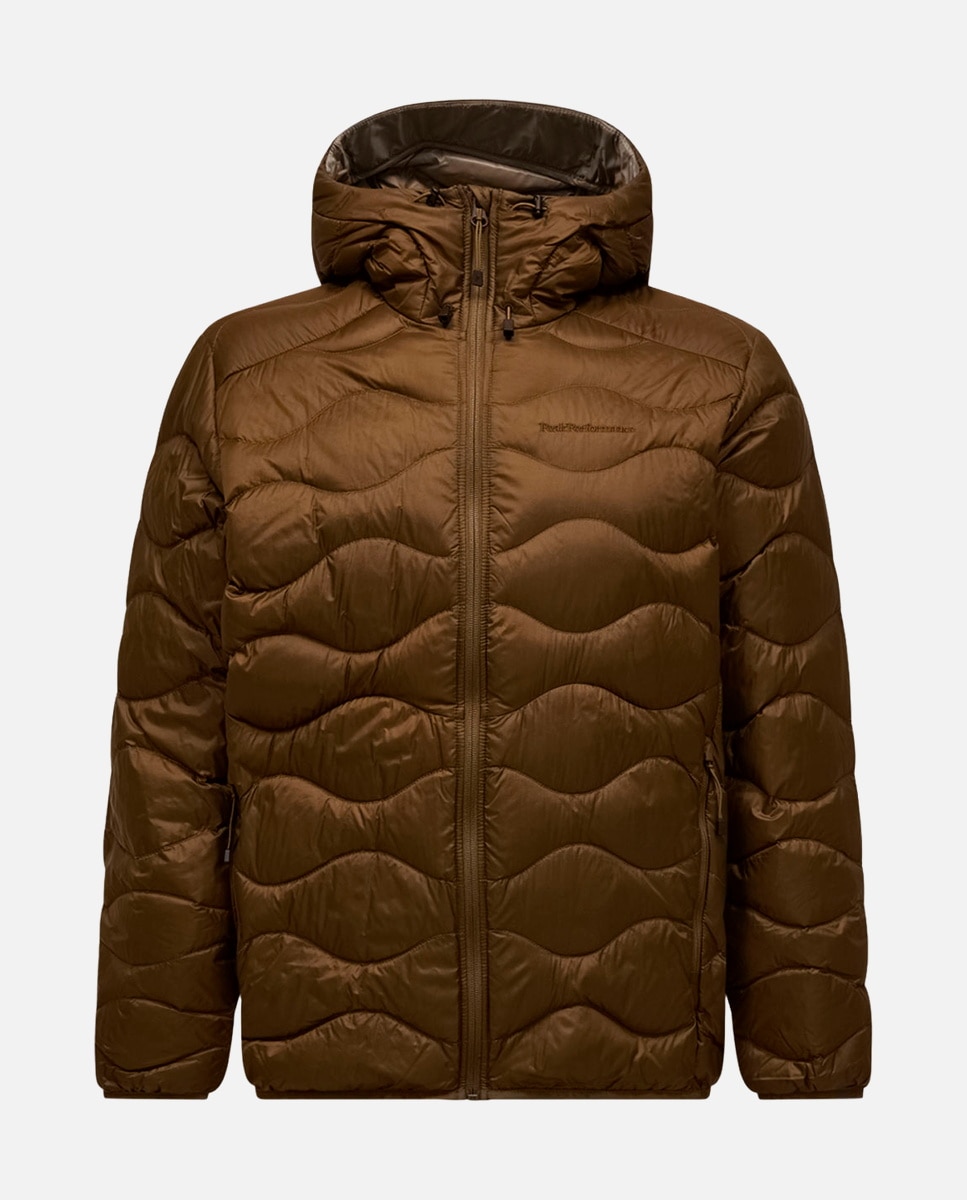 Peak Performance Chaqueta de esquí de hombre Helium Down Hood Peak Performanc Gris