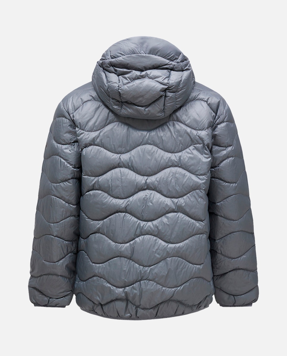 Chaqueta de esquí de hombre Helium Down Hood Peak Performanc - Gris Gris-2