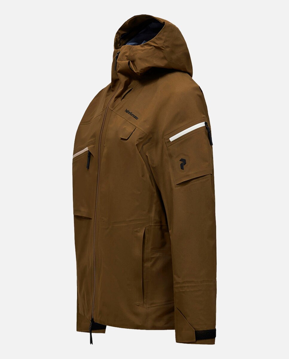 Chaqueta de hombre Alpine Gore-Tex 3L Peak Perfomance - Verde Verde-3