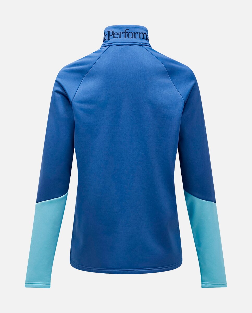 Capa intermedia de hombre Rider Essentials Zip Peak Performance - Azul Azul-2