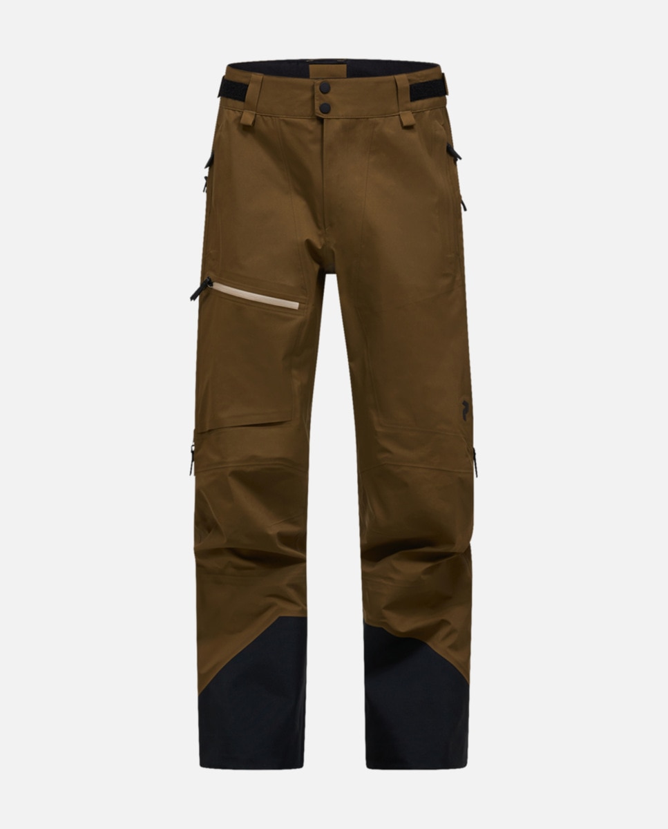 Peak Performance Pantalones de hombre Alpine Gore-Tex 3L Peak Perfomance Verde