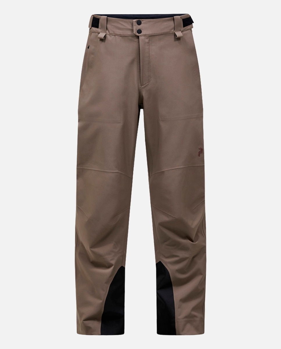 Pantalón de esquí de hombre Maroon HIPE® 3L Shell Peak Performanc - Natural Natural-1