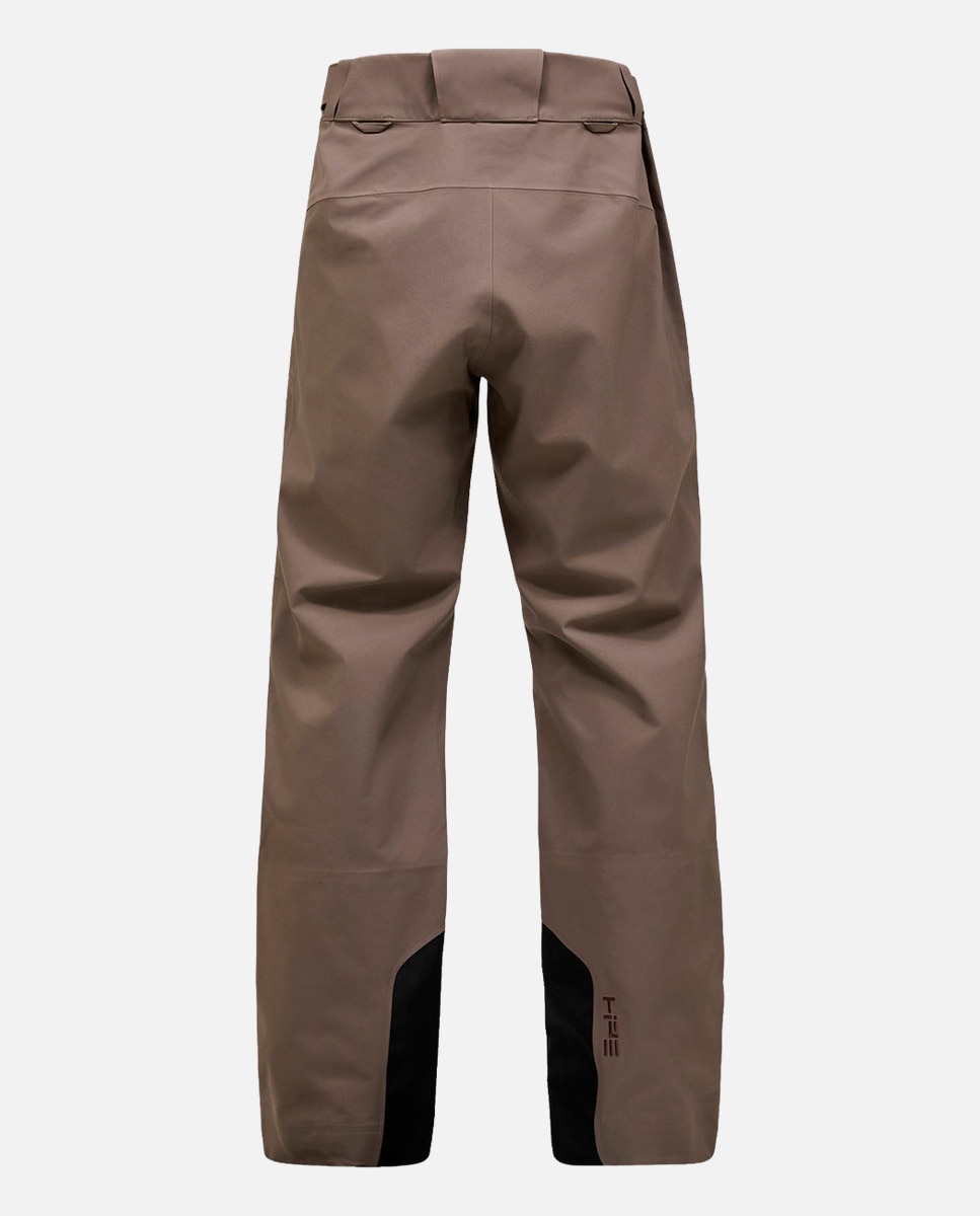 Pantalón de esquí de hombre Maroon HIPE® 3L Shell Peak Performanc - Natural Natural-2