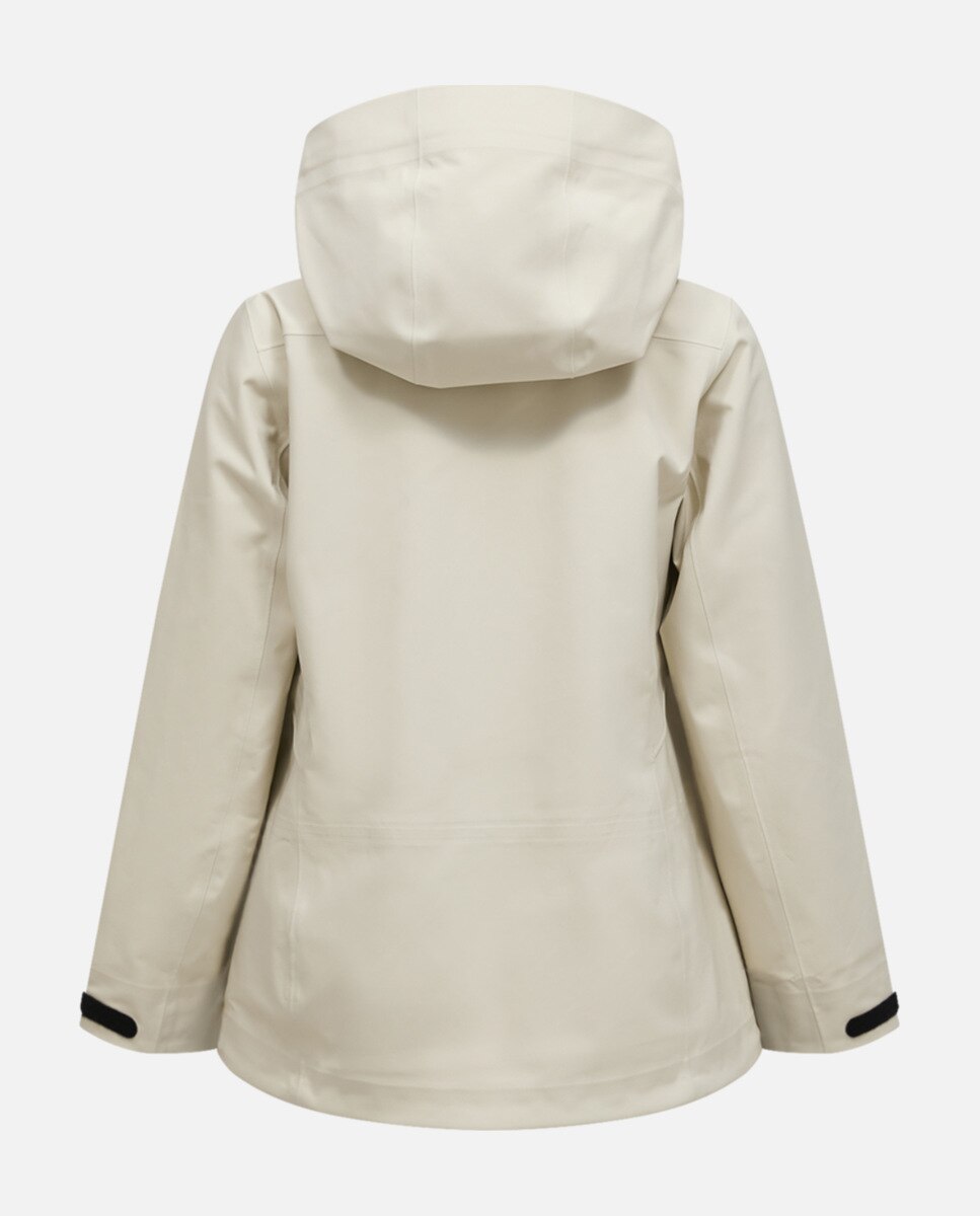 Chaqueta de esquí de mujer Anima HIPE® 3L Shell Peak Performance - Marrón Marrón-2