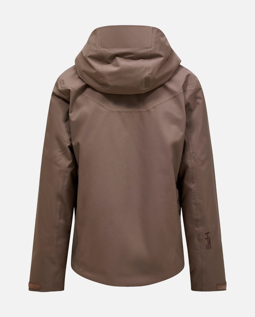 Chaqueta de esquí de hombre Maroon 2L Ins Shell Peak Performanc - Natural Natural-2