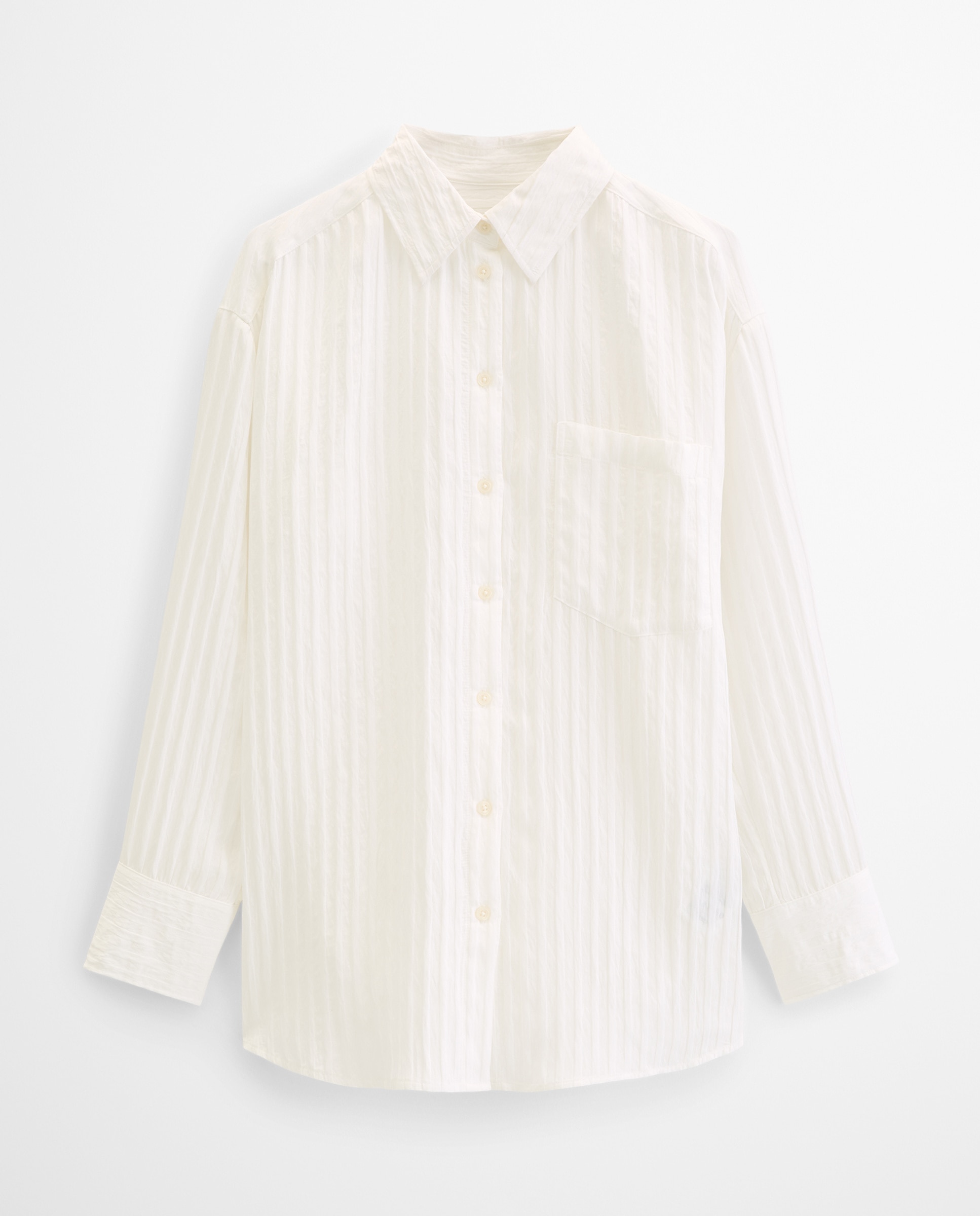 Blusa de mujer boyfriend suelta Hecho de TENCEL Modal - MARC  O'POLO - Blanco Blanco-6