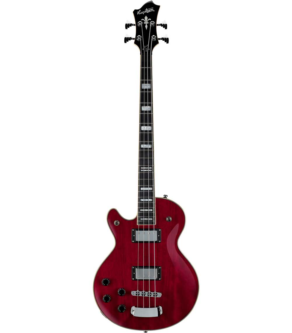 Imagen 0 de Bajo de 4 cuerdas para zurdos Hagstrom Swede Bass WCT LH Rojo