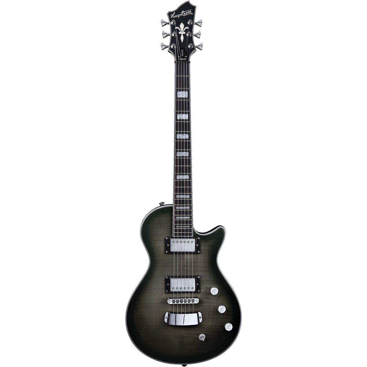 Imagen 0 de Guitarra Eléctrica Single Cut Hagstrom Ultra Max SCB Negro