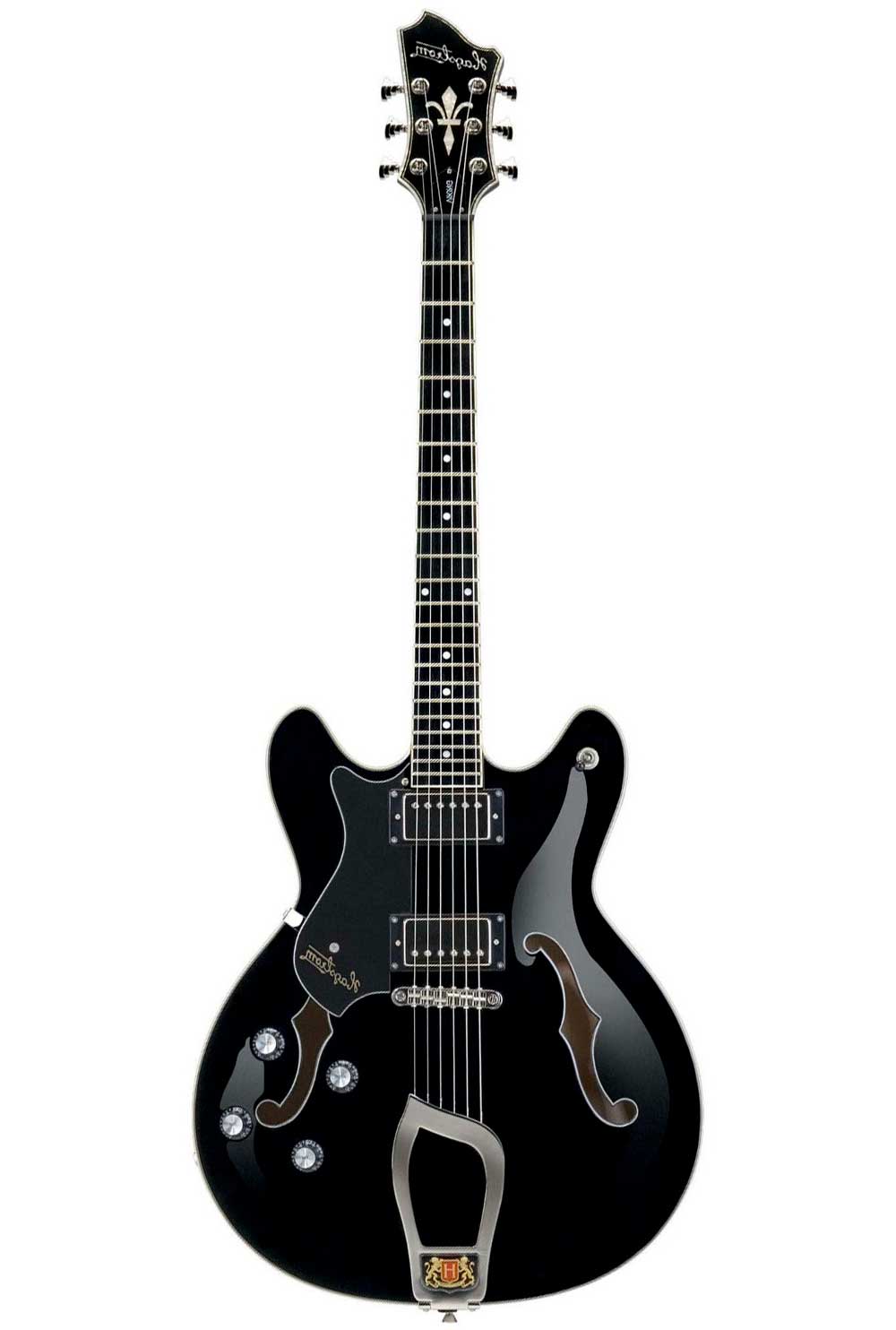 Imagen 0 de Guitarra Eléctrica para zurdos Hagstrom Viking BLK LH Negro
