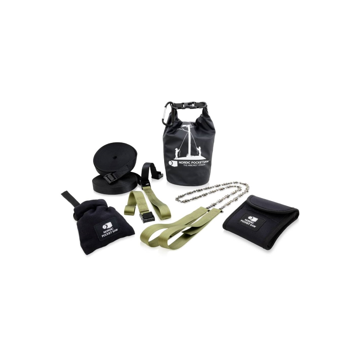 Imagen 0 de Sierra Arborist Cadena 83 cm. Nordic Pocket Saw Verde