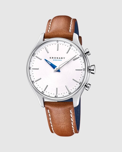 Imagen 0 de Reloj de mujer S0658/1 Sekel de piel marrón