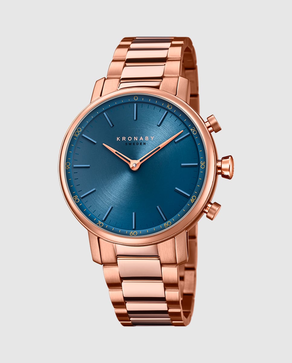 Reloj de mujer S2445/1 Carat de acero rosa Rosa-1