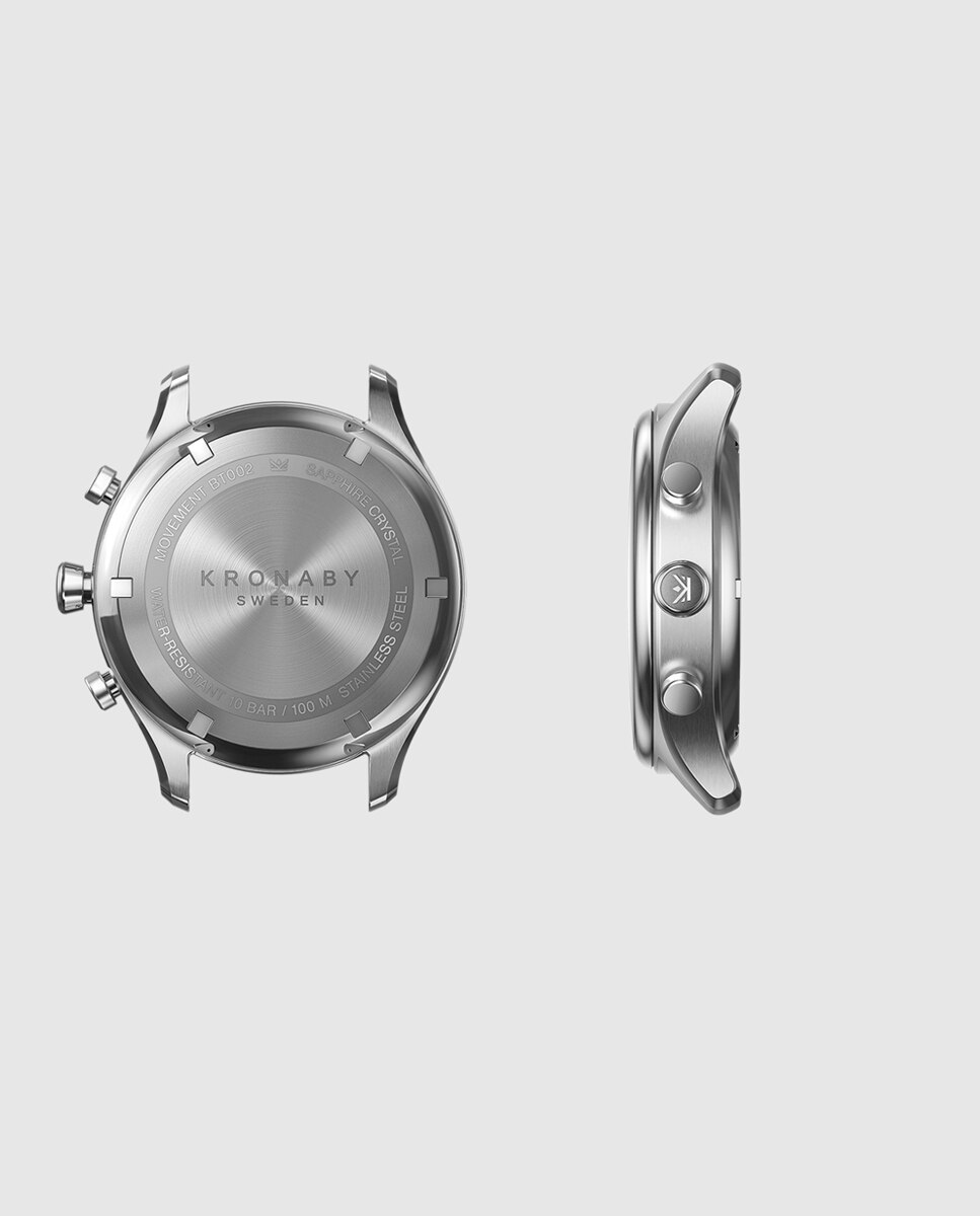 Smartwatch de mujer s2750 1 sekel de acero - Kronaby - Plata Plata-4