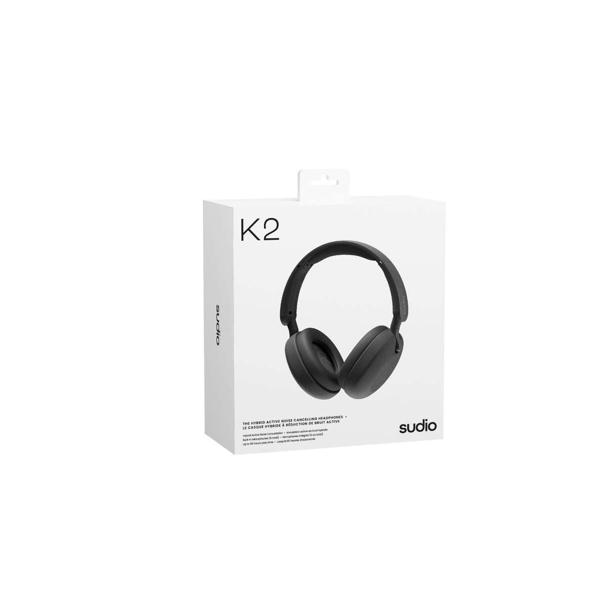 Auricular de diadema Sudio Wireless Headphones SUDIO K2 - Negro Negro-3