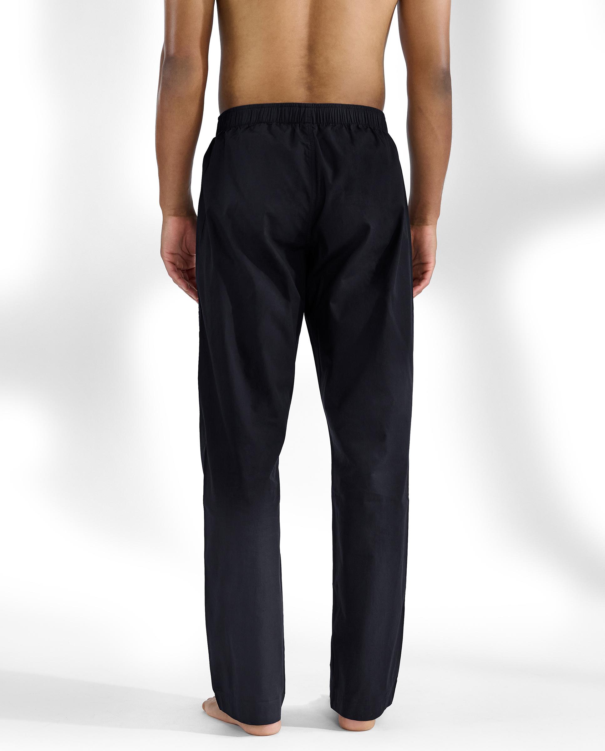 Imagen 2 de Pantalon de pijama largo de tela - Bread & Boxers - Azul marino Azul marino