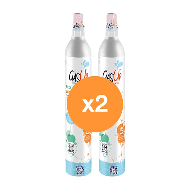 Imagen 0 de Pack de 2 cilindros de repuesto CO2 alimentario