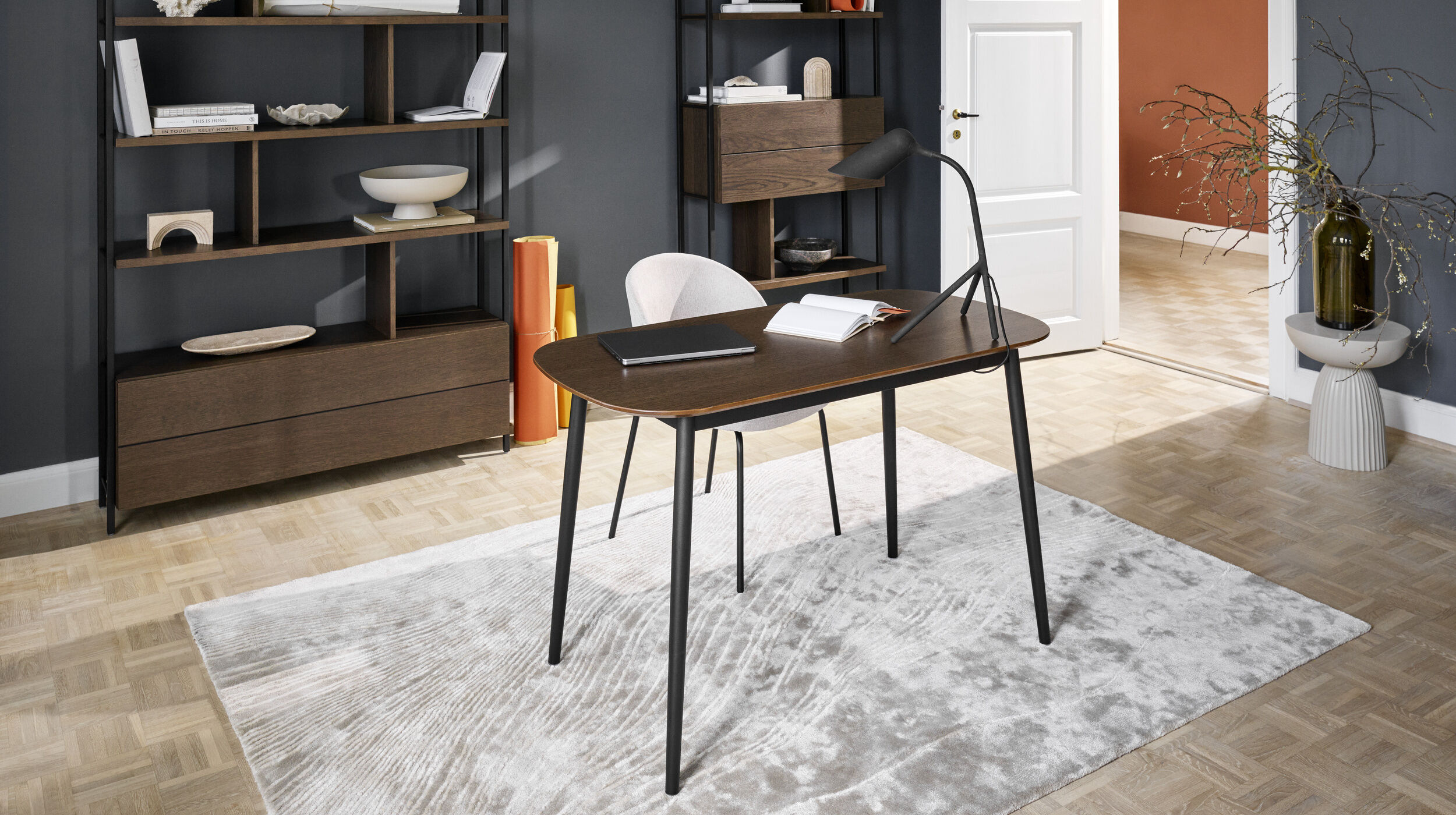 Estantería alta con cajón Calgary BoConcept - Roble Roble-2