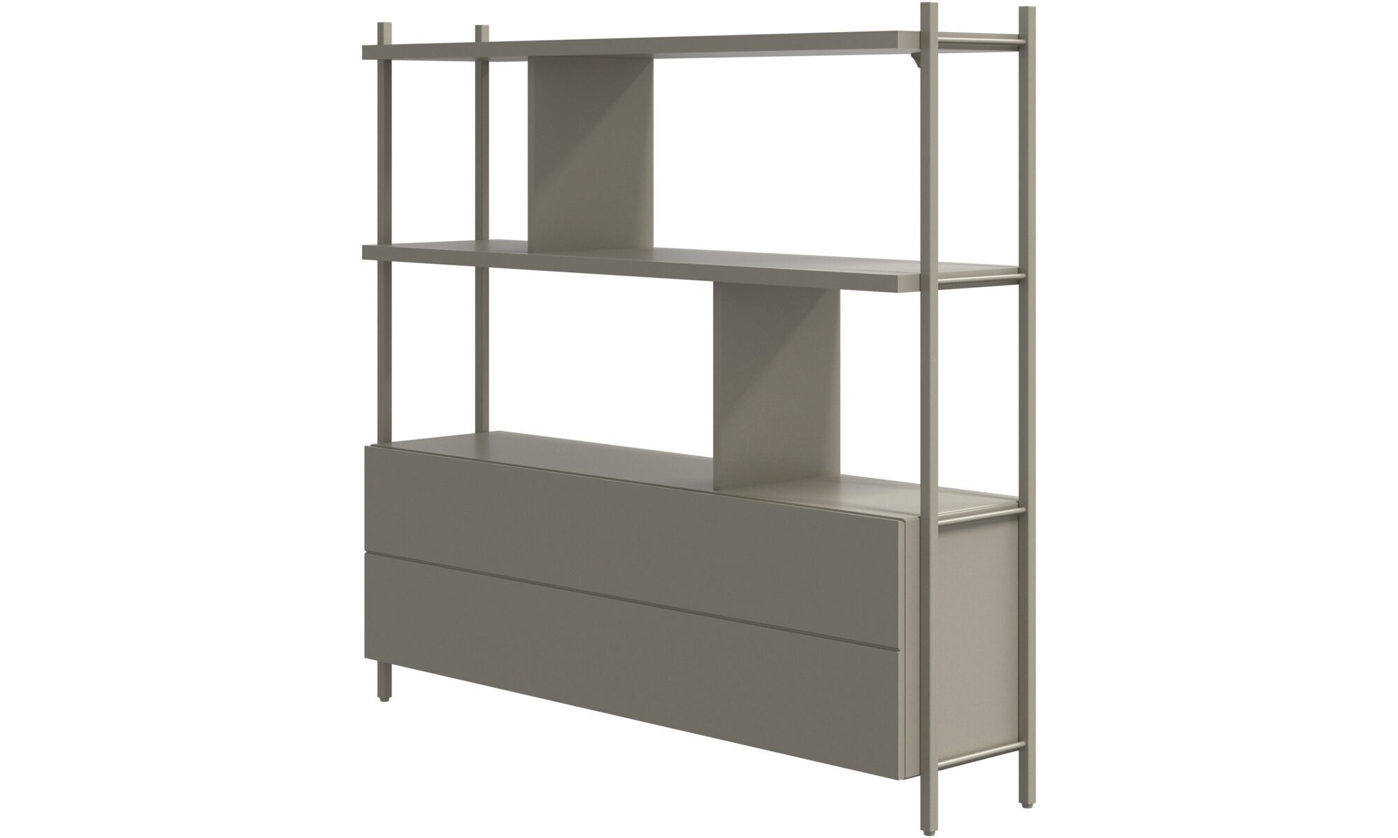Imagen 2 de Estantería con cajón Calgary BoConcept - Gris Grande Gris