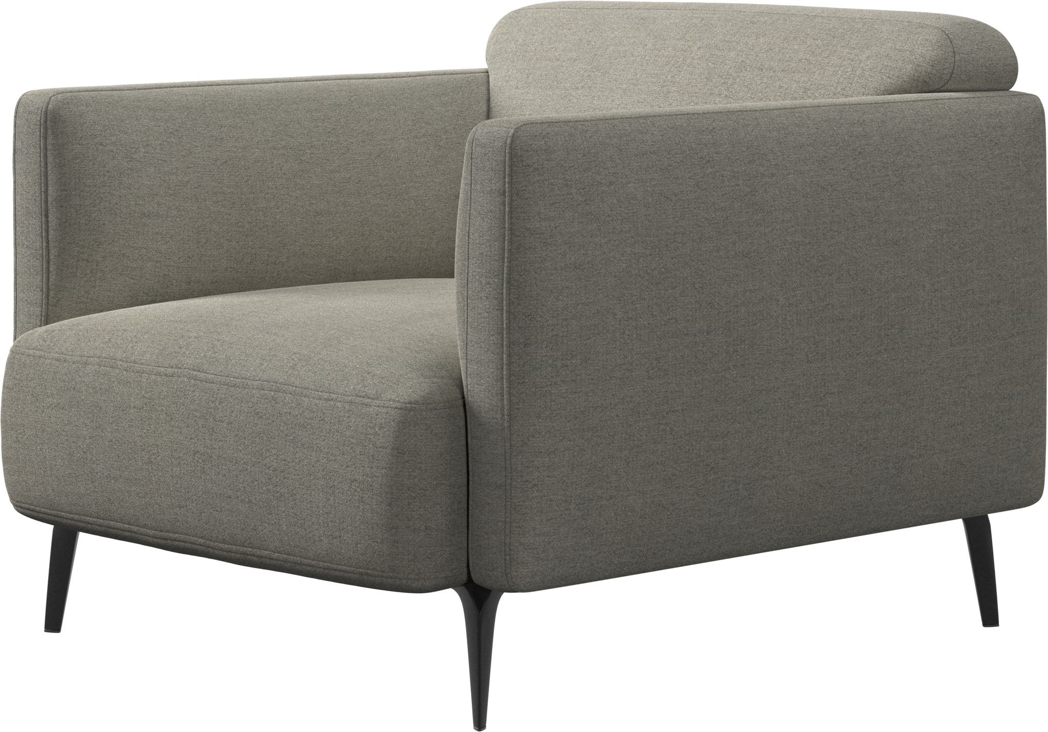 Butaca Modena tela Lazio bouclé BoConcept - Beige Beige-2