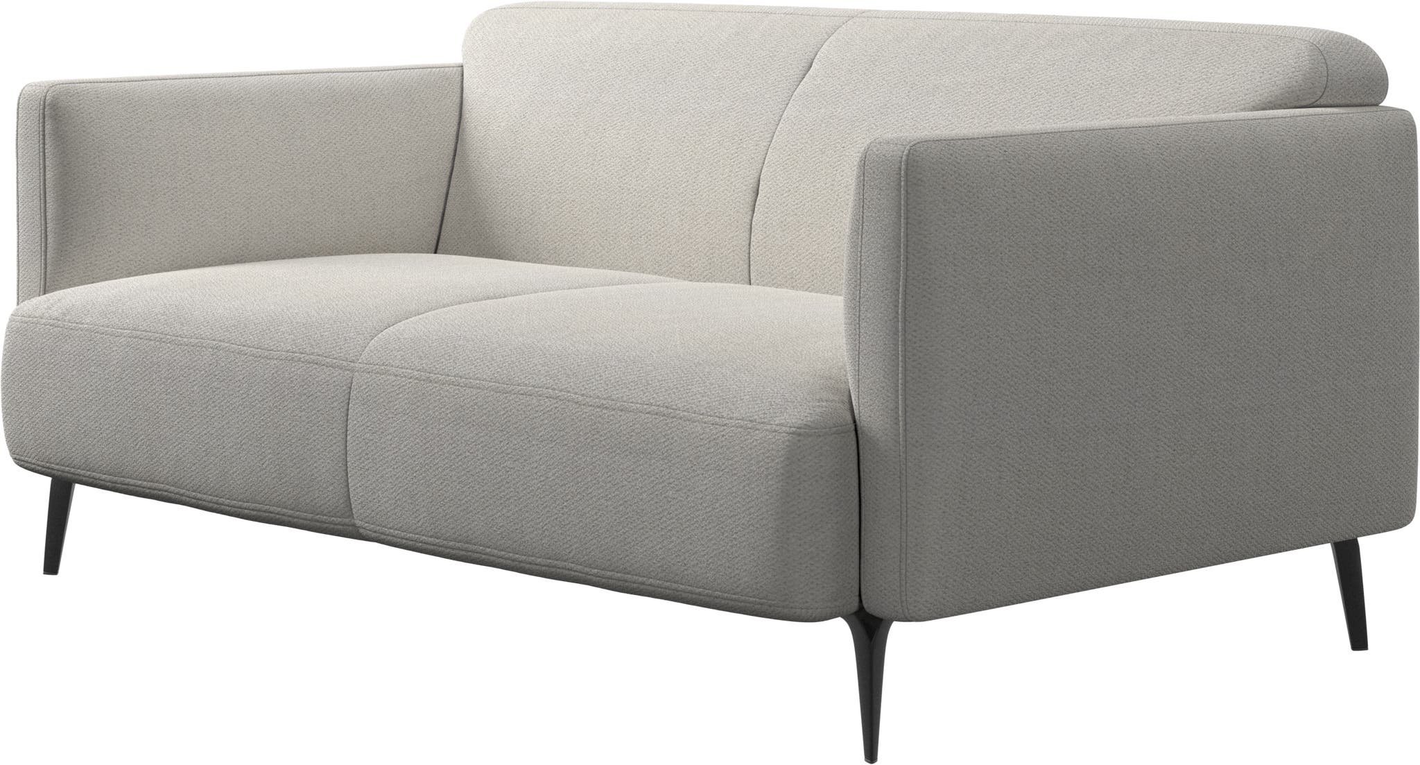 Imagen 2 de Sofá Modena de 2 plazas tela Lazio bouclé BoConcept - Blanco Blanco