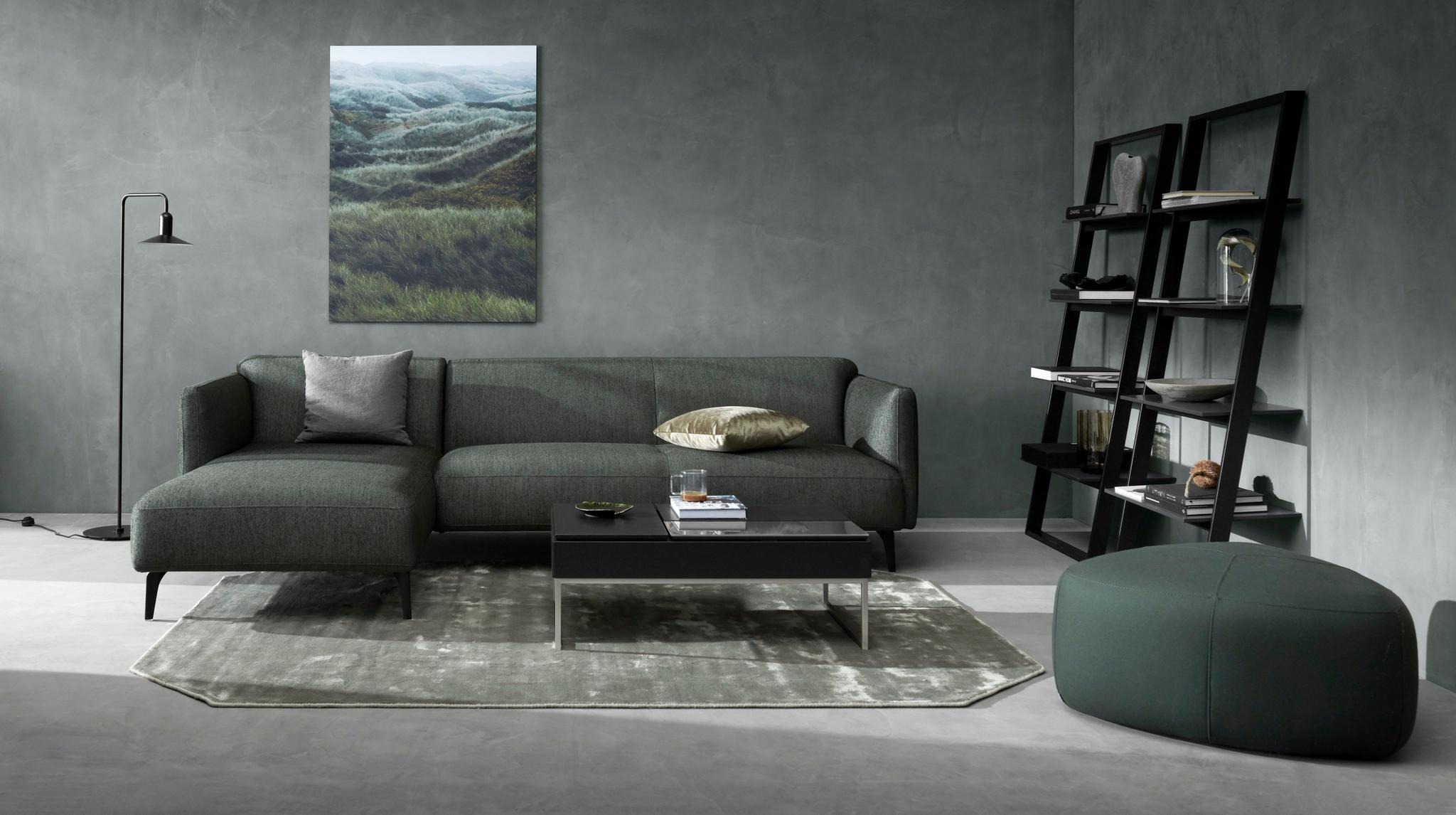 Sofá Modena de 2 plazas tela Nani BoConcept - Gris oscuro Gris oscuro-6