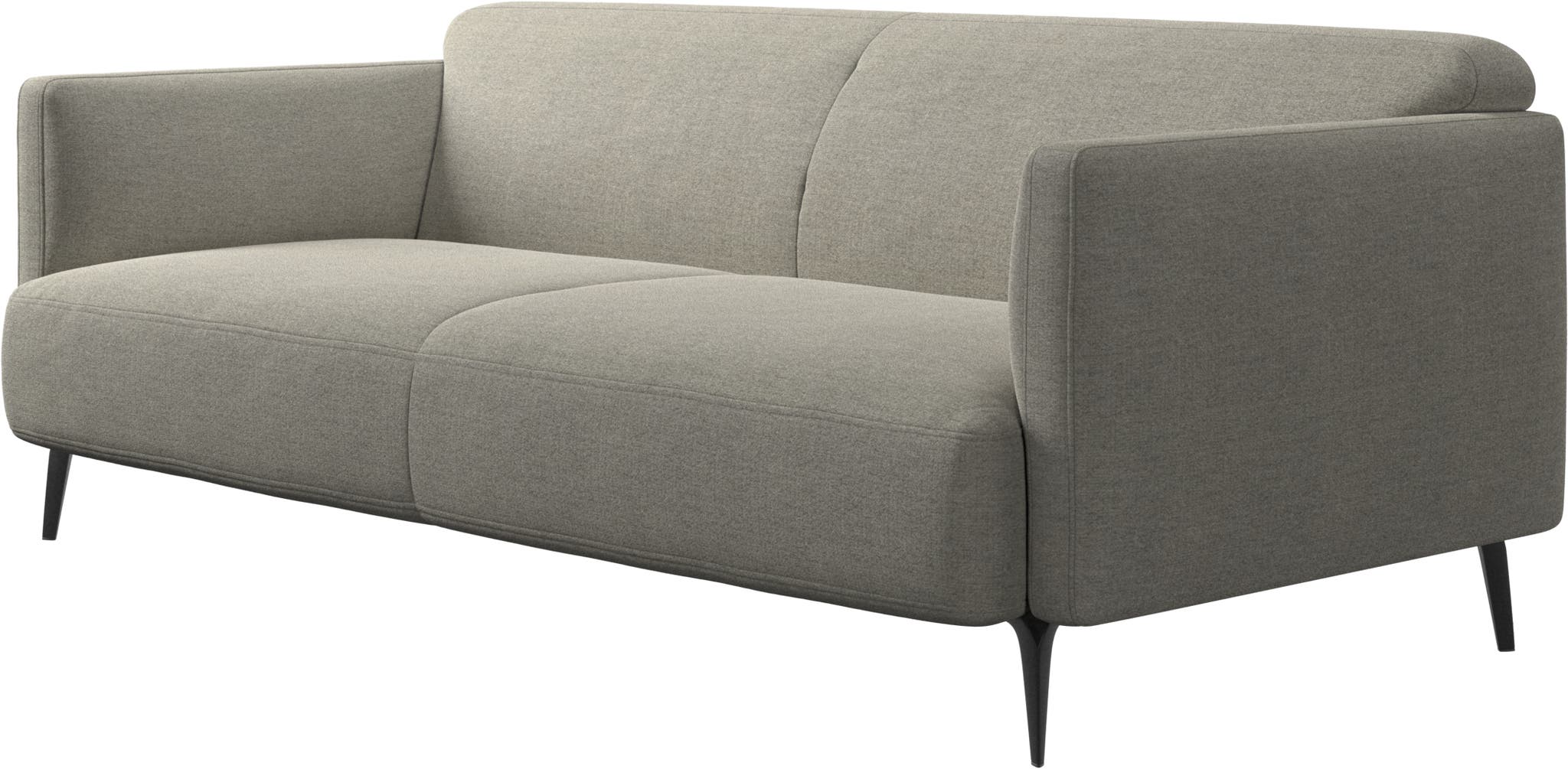 Imagen 2 de Sofá Modena de 2,5 plazas tela Lazio bouclé BoConcept - Beige Beige