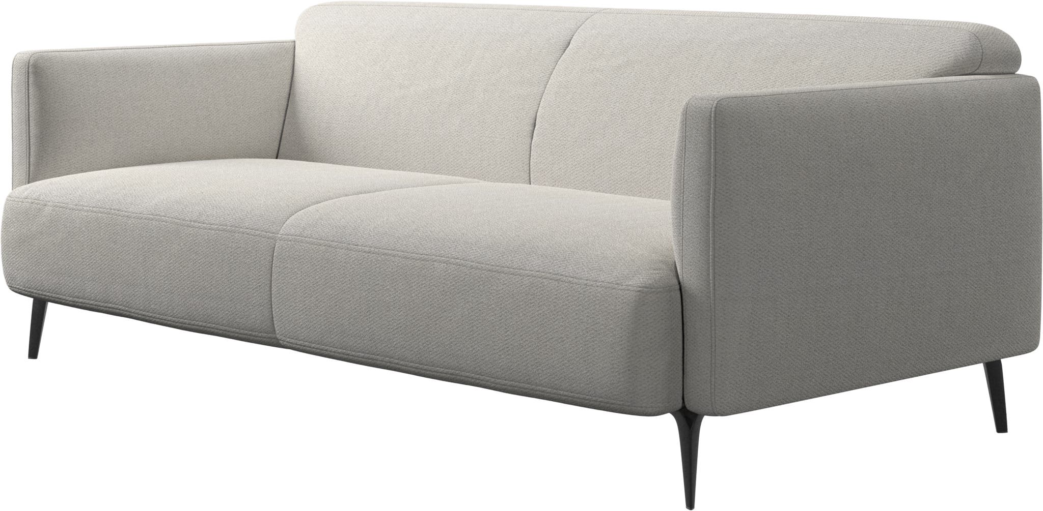 Imagen 2 de Sofá Modena de 2,5 plazas tela Lazio bouclé BoConcept - Blanco Blanco