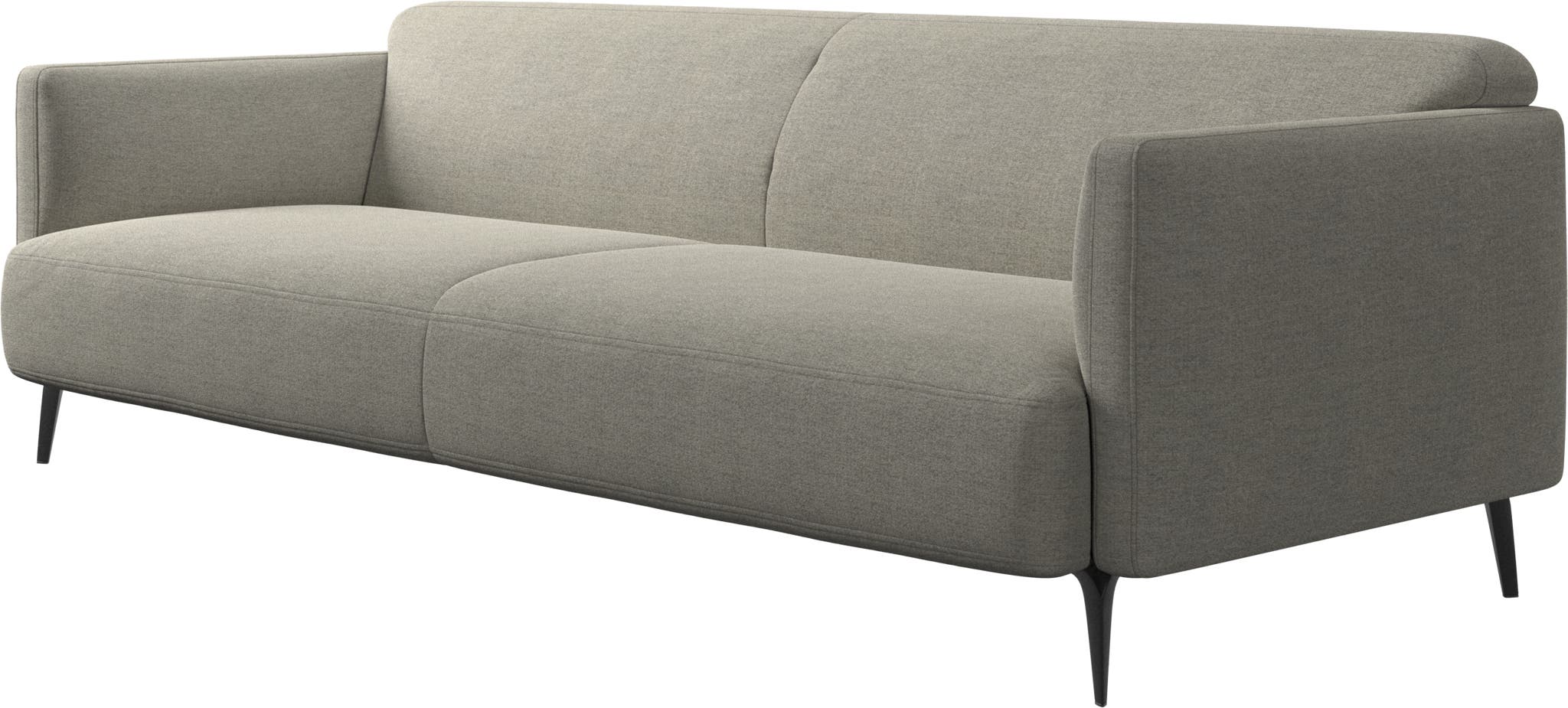 Imagen 2 de Sofá Modena de 3 plazas Lazio bouclé BoConcept - Beige Beige